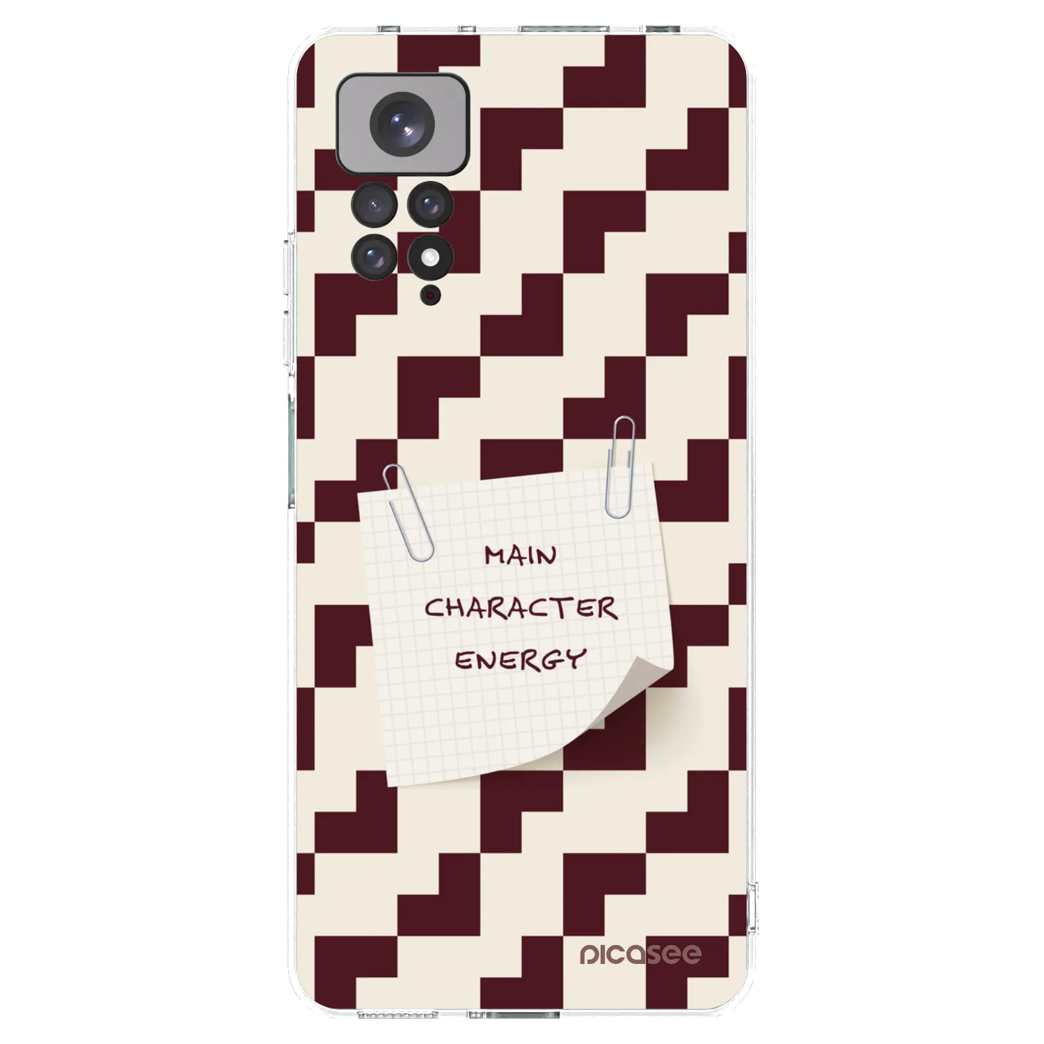 Picasee silikónový prehľadný obal pre Xiaomi Redmi Note 11 - Lead Role