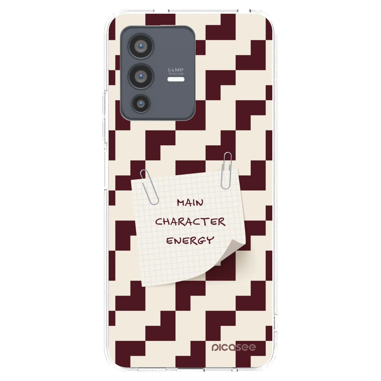 Picasee silikónový prehľadný obal pre Vivo V23 5G - Lead Role