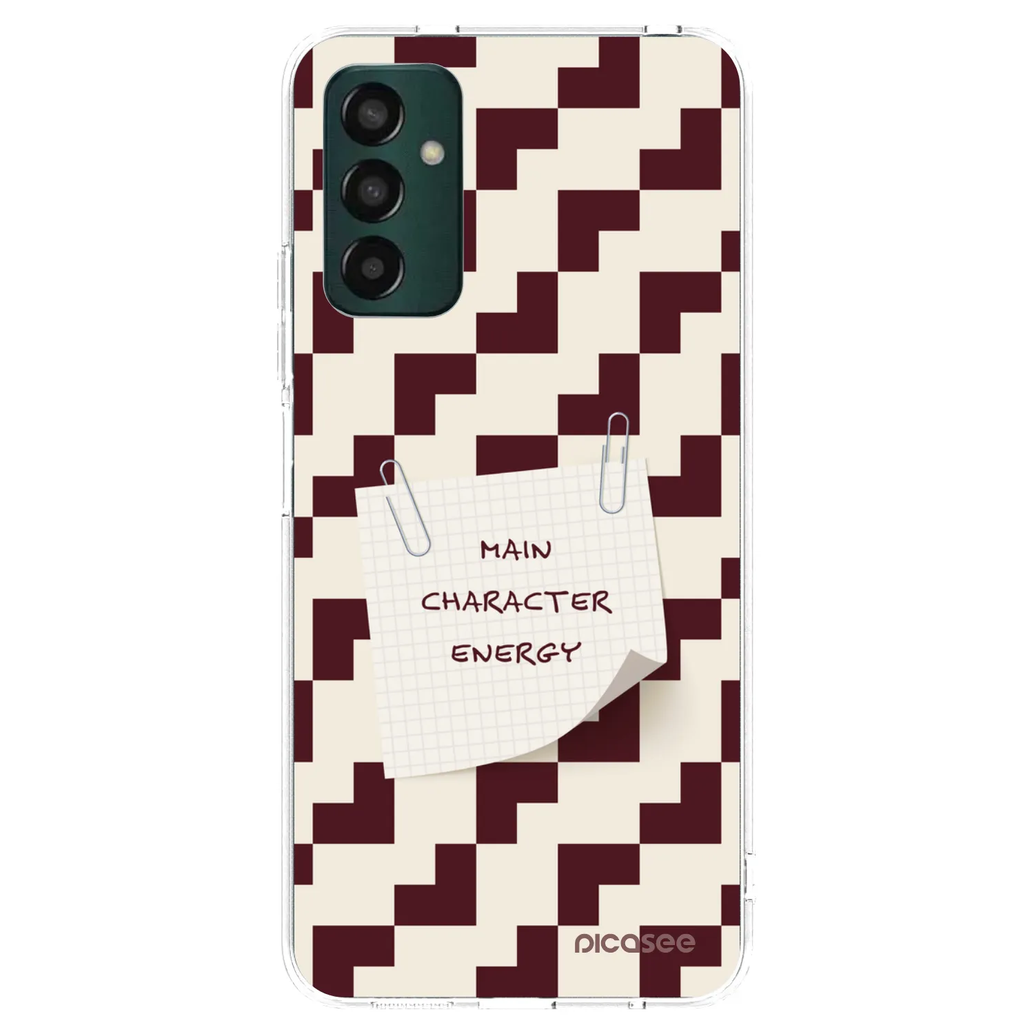 Picasee silikónový prehľadný obal pre Samsung Galaxy M13 M135F - Lead Role