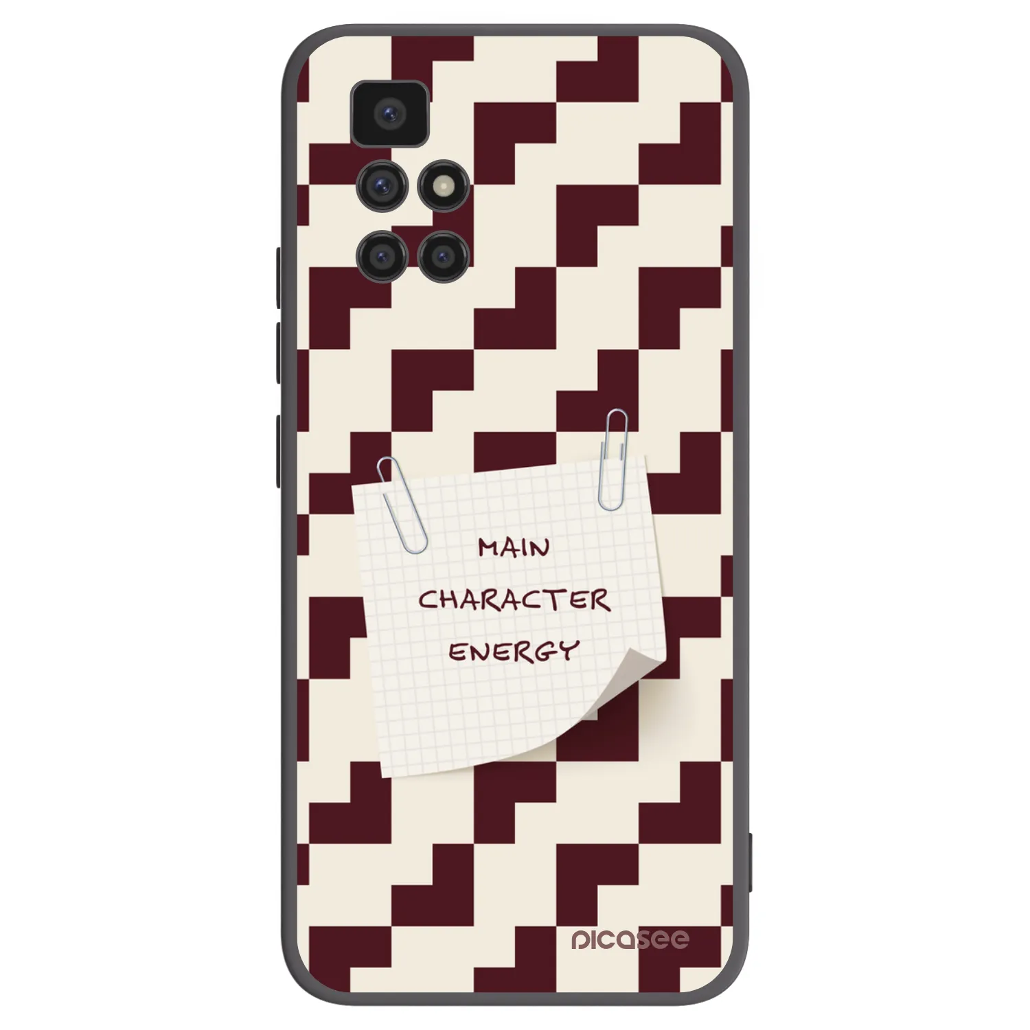 Picasee silikónový čierny obal pre Xiaomi Redmi 10 (2022) - Lead Role