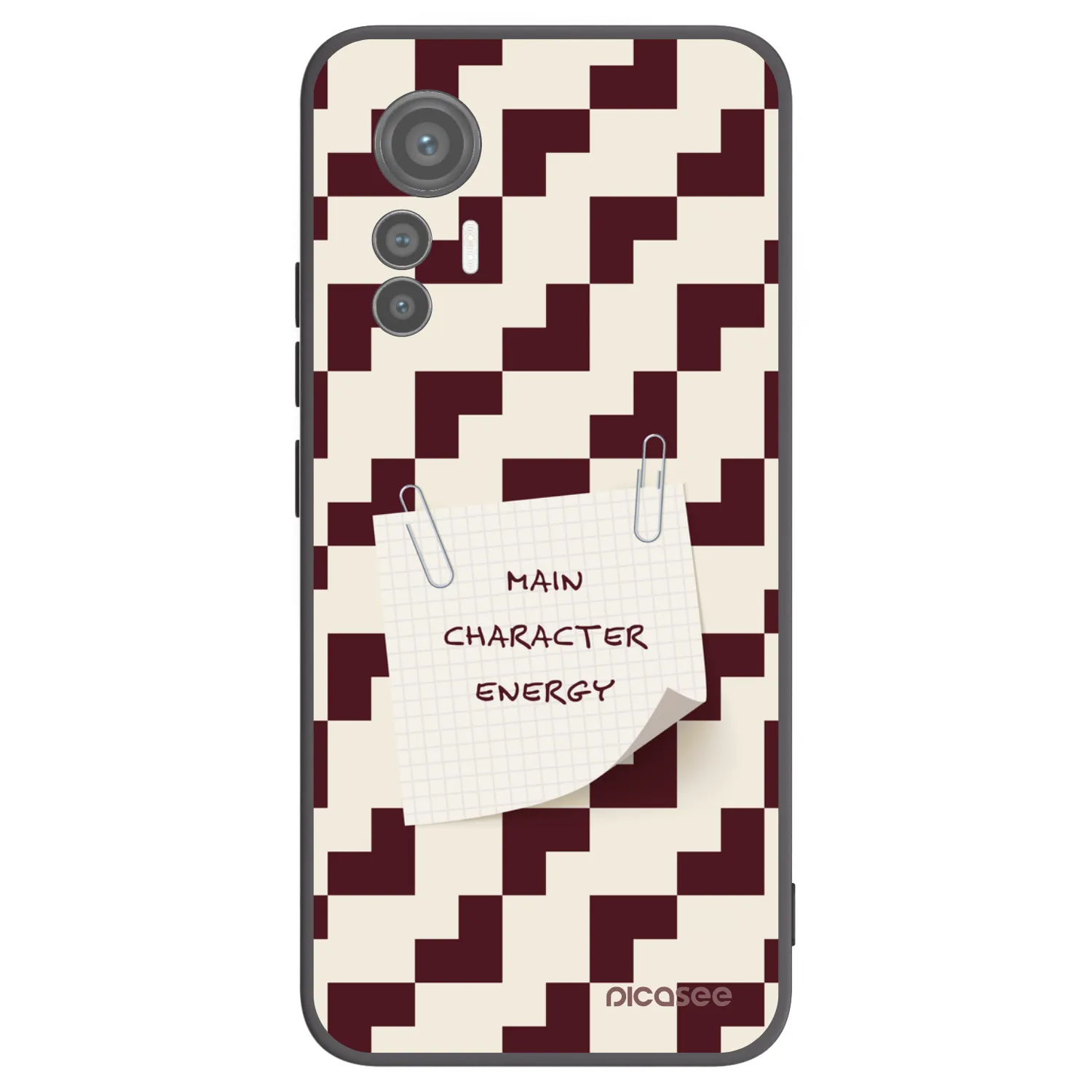Picasee silikónový čierny obal pre Xiaomi 12 Lite - Lead Role