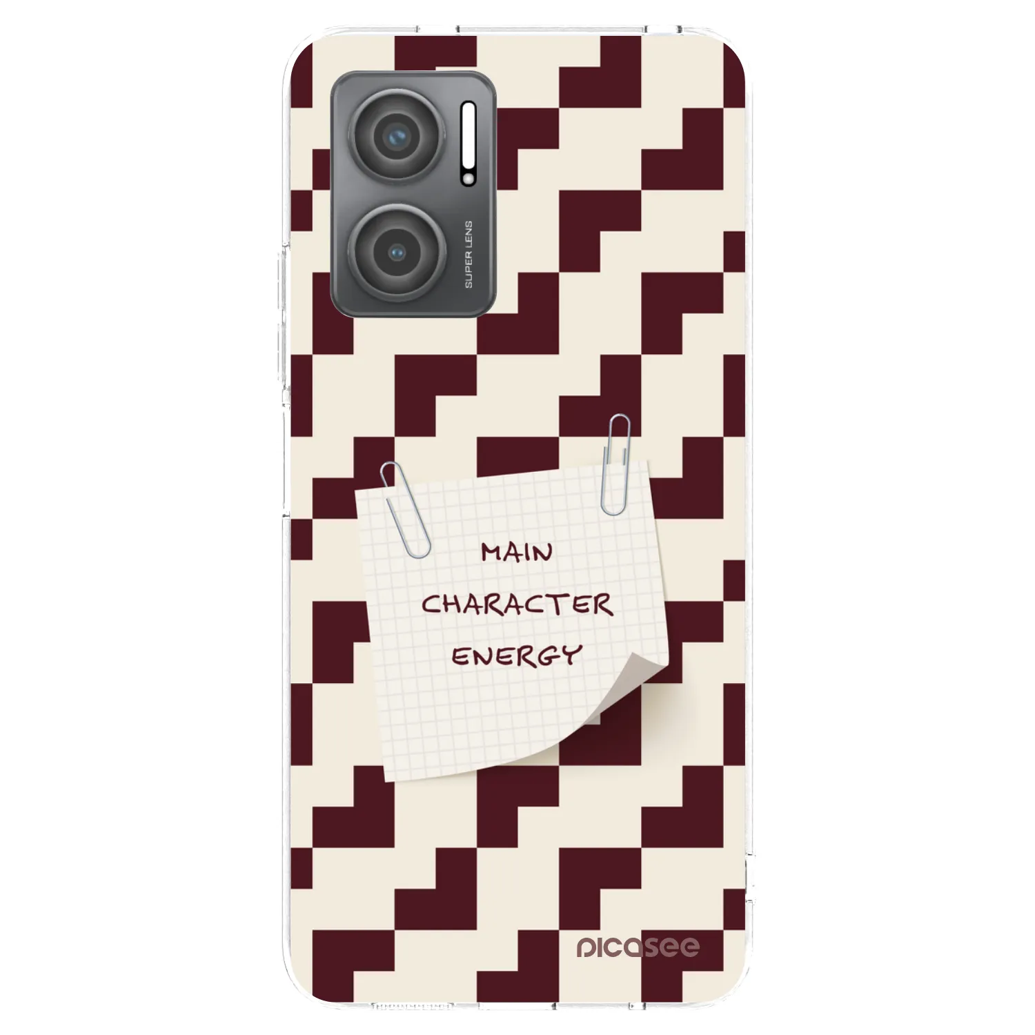 Picasee silikónový prehľadný obal pre Xiaomi Redmi 10 5G - Lead Role