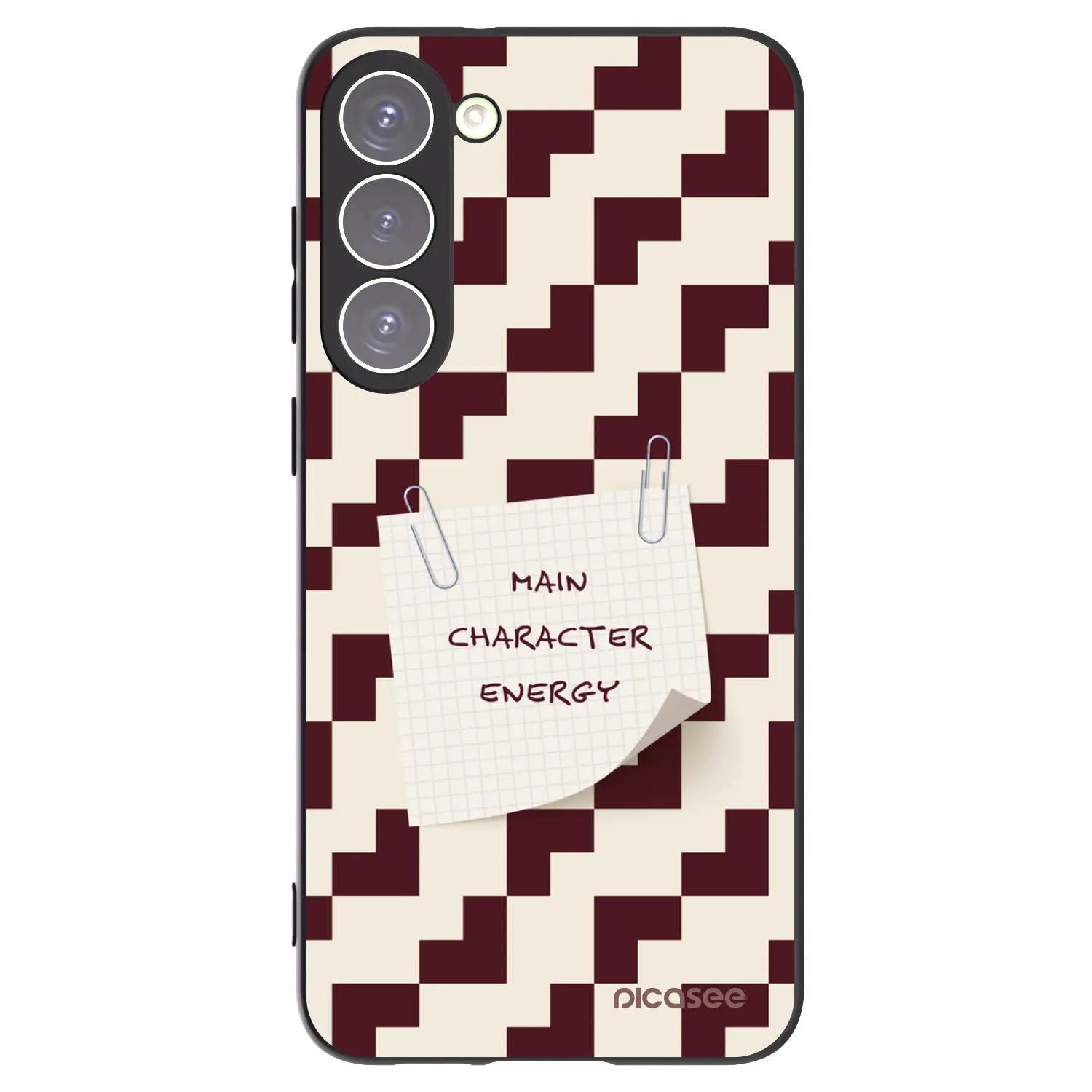 Picasee silikónový čierny obal pre Samsung Galaxy S23+ 5G - Lead Role