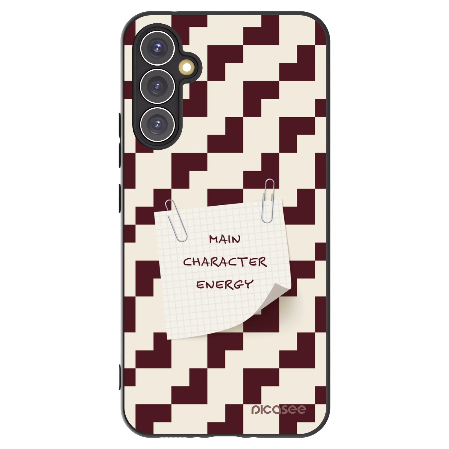 Picasee silikónový čierny obal pre Samsung Galaxy A34 5G A346B - Lead Role