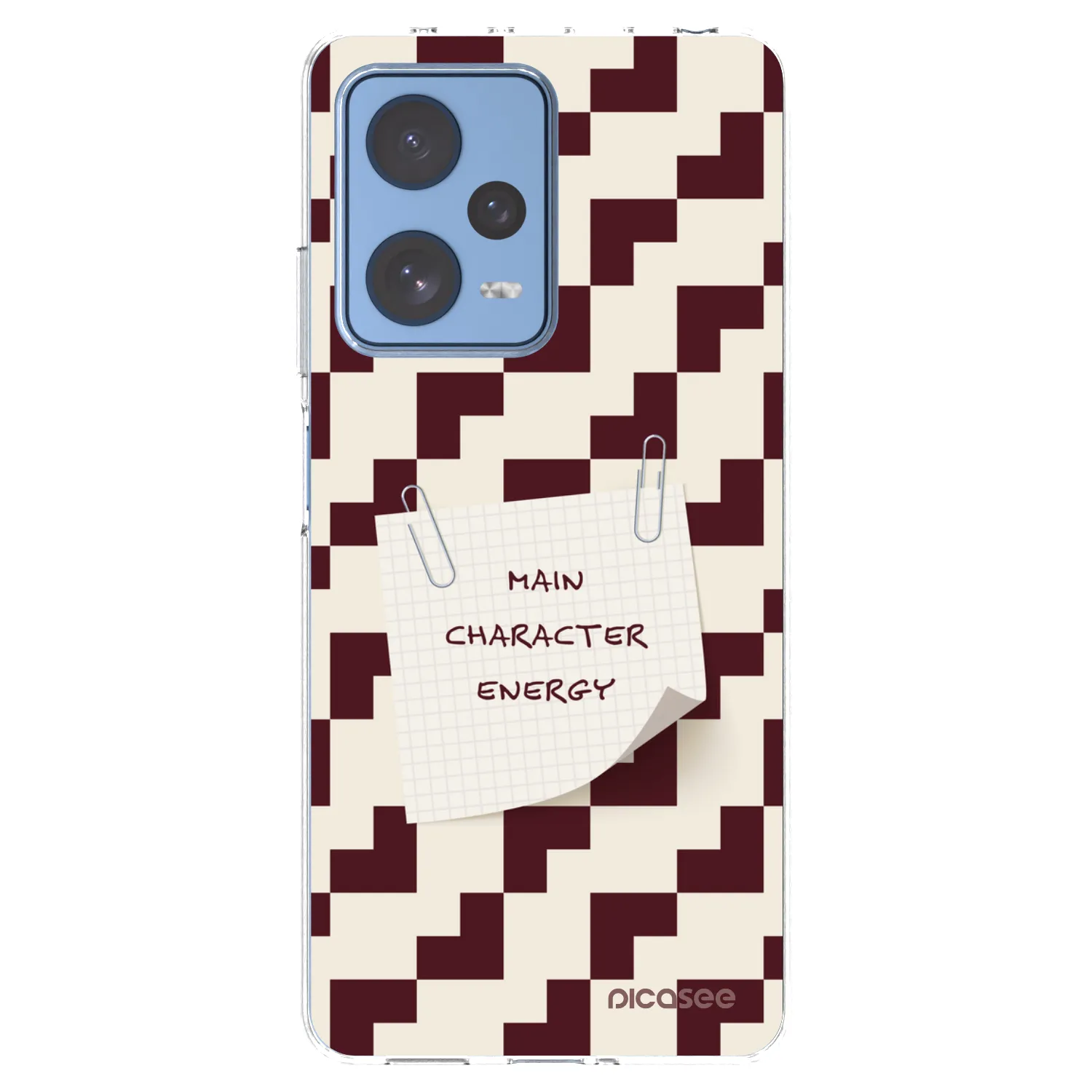 Picasee silikónový prehľadný obal pre Xiaomi Redmi Note 12 Pro 5G - Lead Role