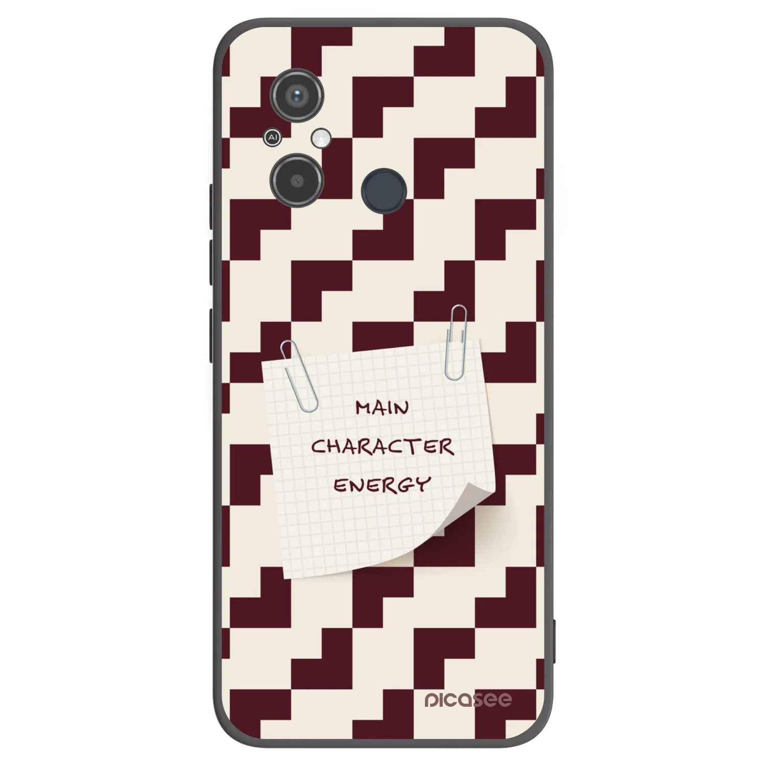 Picasee silikónový čierny obal pre Xiaomi Redmi 12C - Lead Role