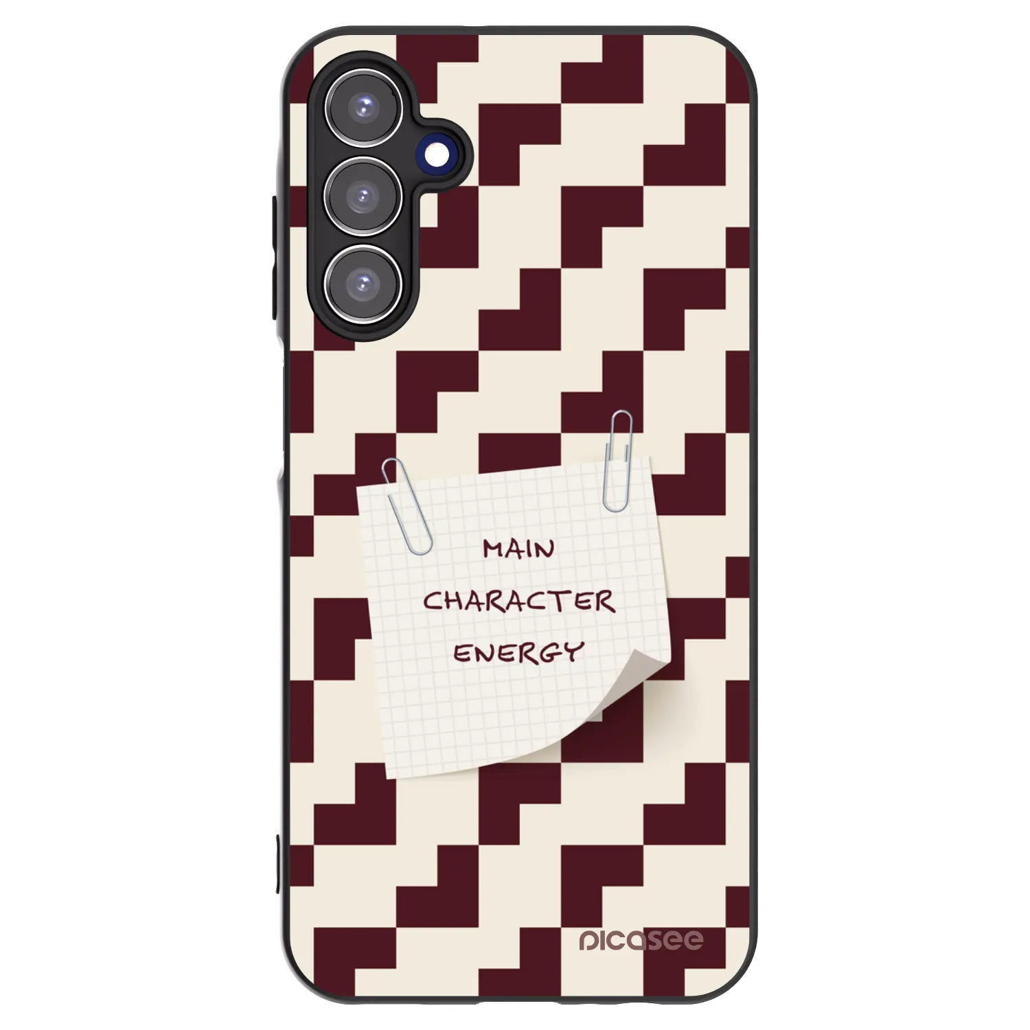 Picasee silikónový čierny obal pre Samsung Galaxy A15 A156B 5G - Lead Role