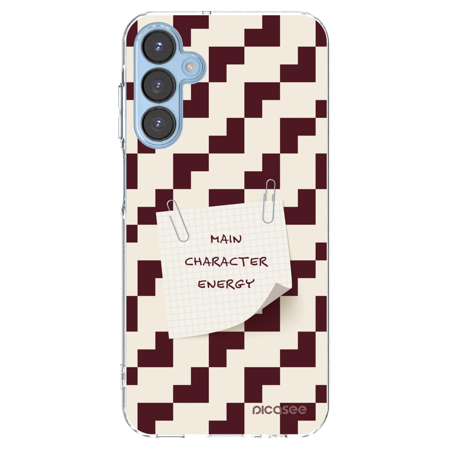 Picasee silikónový prehľadný obal pre Samsung Galaxy A15 A156B 5G - Lead Role
