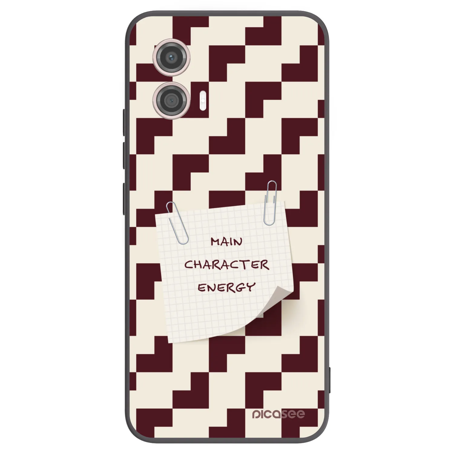Picasee silikónový čierny obal pre Motorola Moto G53 5G - Lead Role