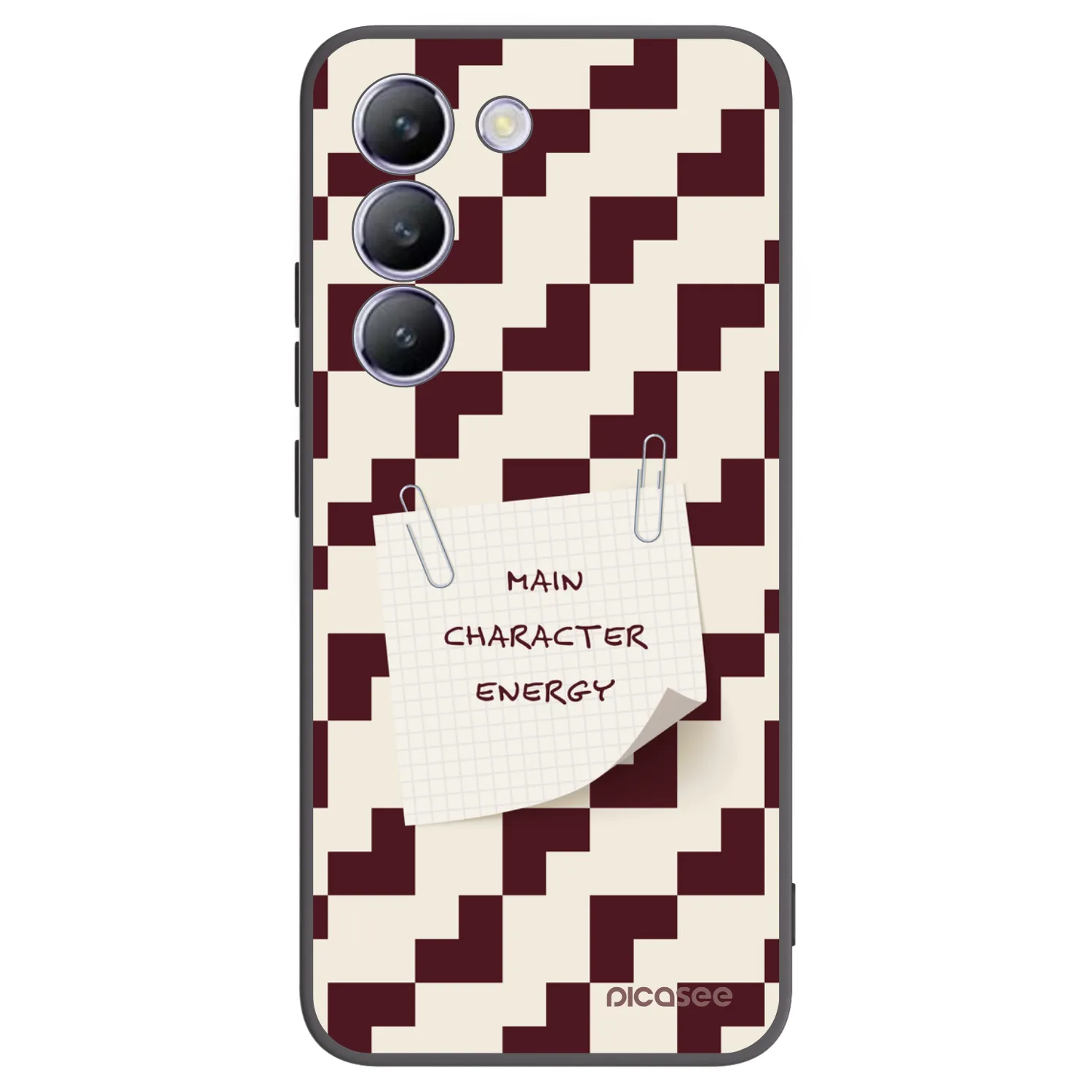 Picasee silikónový čierny obal pre Vivo V40 SE 5G - Lead Role