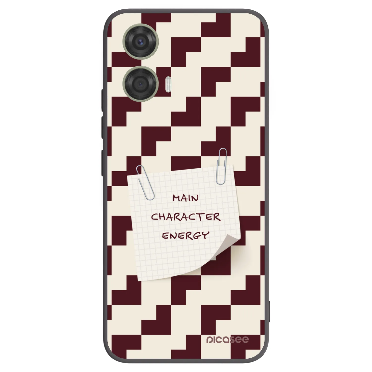 Picasee silikónový čierny obal pre Motorola Moto G24 - Lead Role