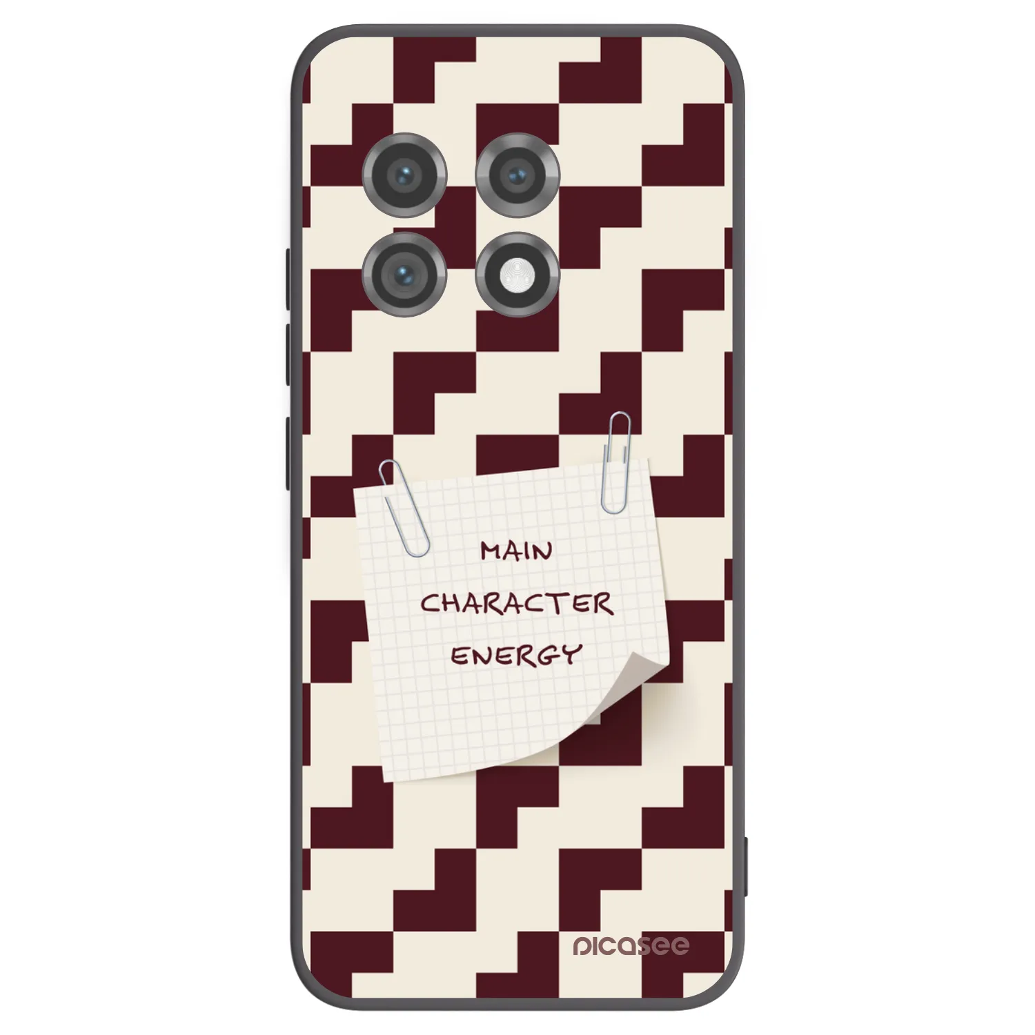 Picasee silikónový čierny obal pre OnePlus 11 5G - Lead Role