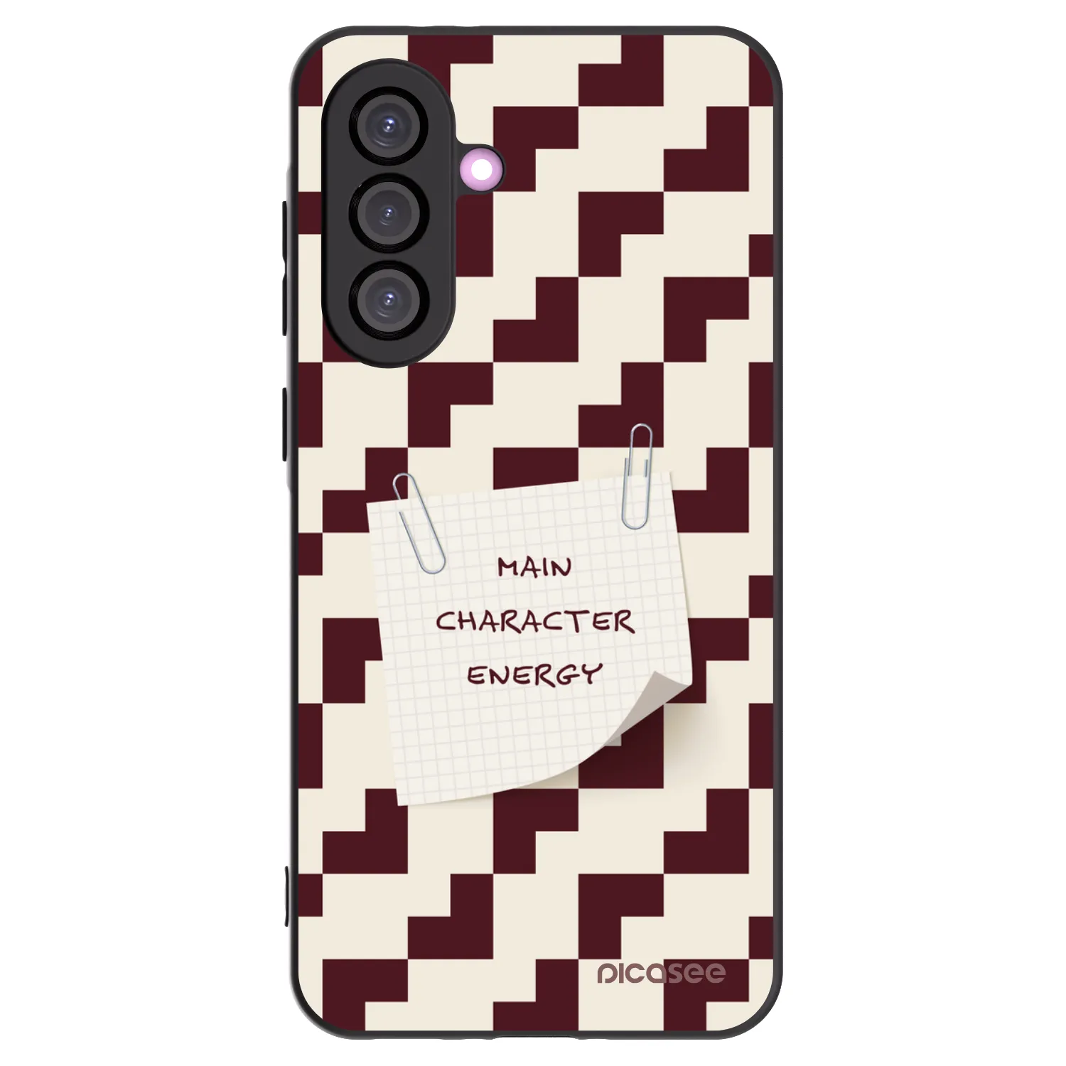 Picasee silikónový čierny obal pre Samsung Galaxy A36 5G - Lead Role