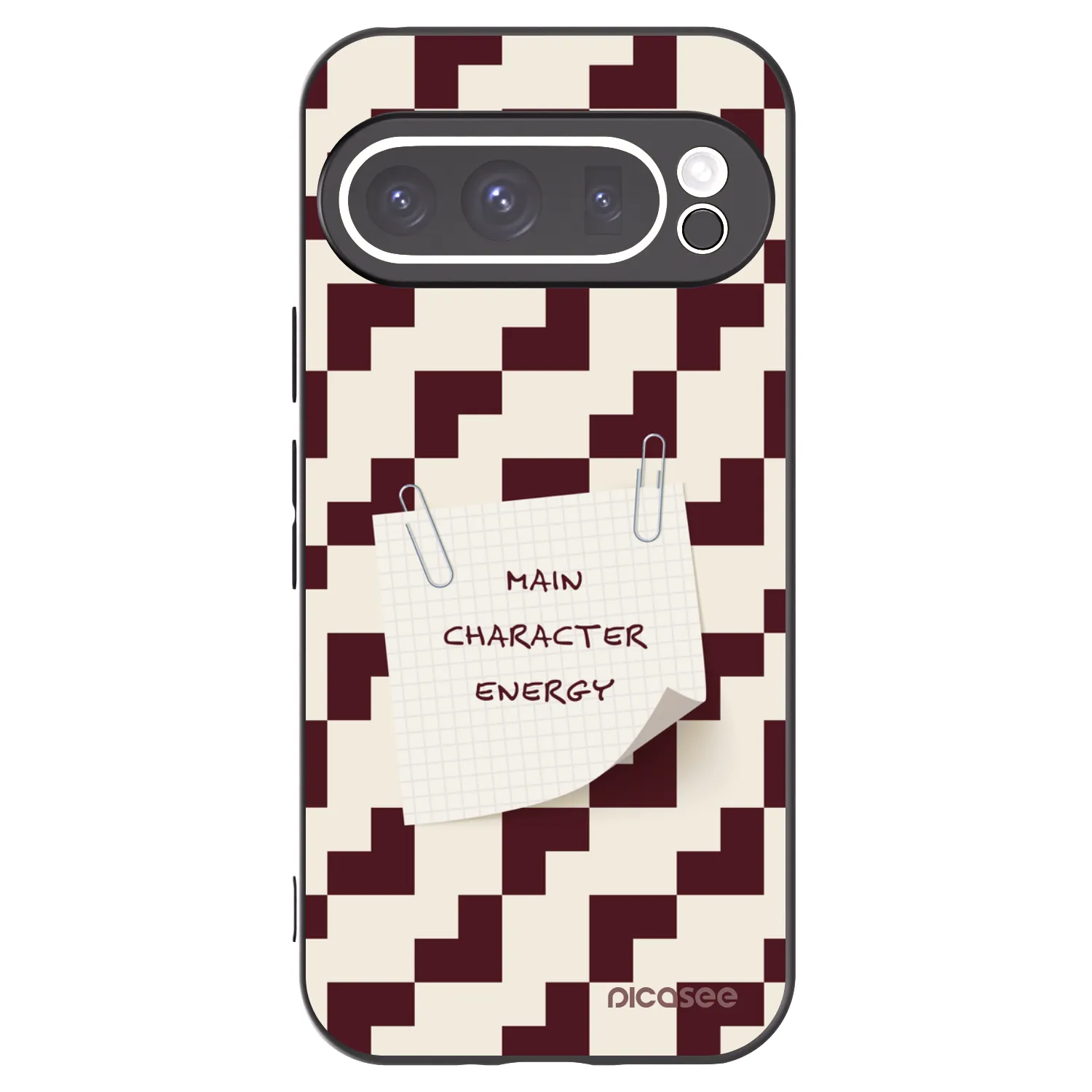 Picasee silikónový čierny obal pre Google Pixel 9 Pro - Lead Role