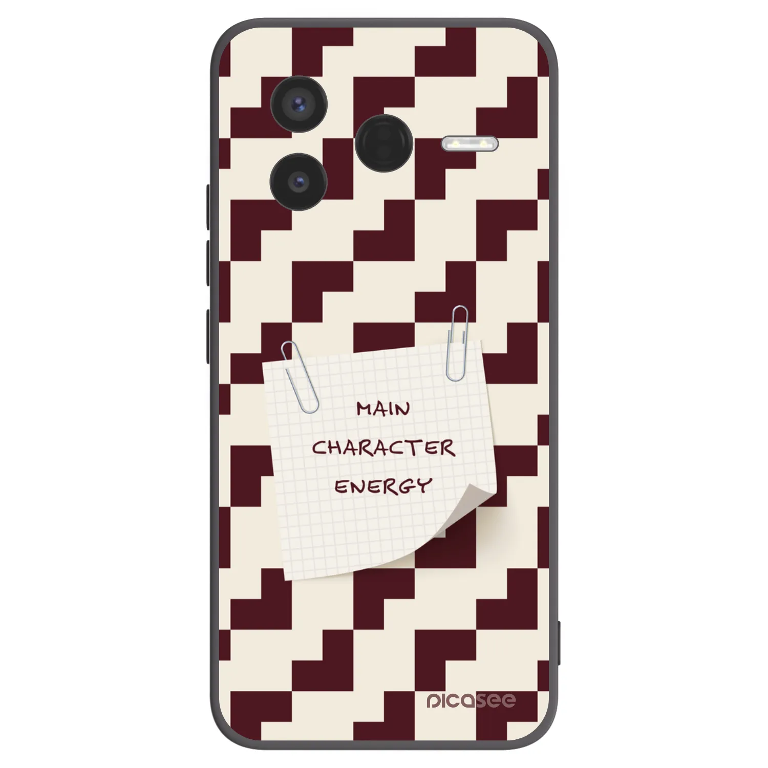 Picasee silikónový čierny obal pre Xiaomi Poco F7 Pro 5G - Lead Role