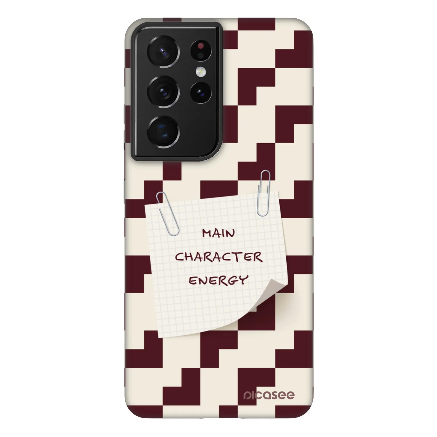 Picasee Fashion Case pre Samsung Galaxy S21 Ultra 5G G998B - Lead Role