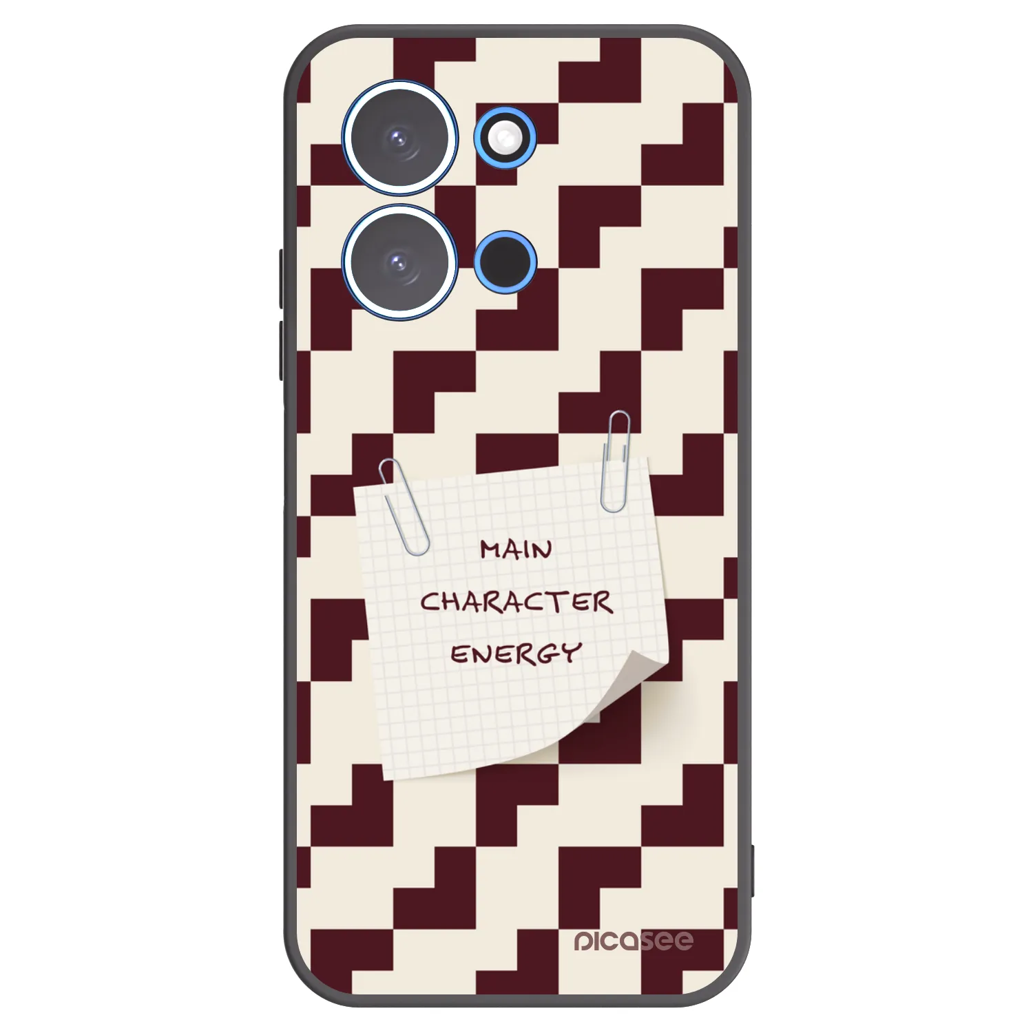 Picasee silikónový čierny obal pre Xiaomi Redmi 15C 4G - Lead Role