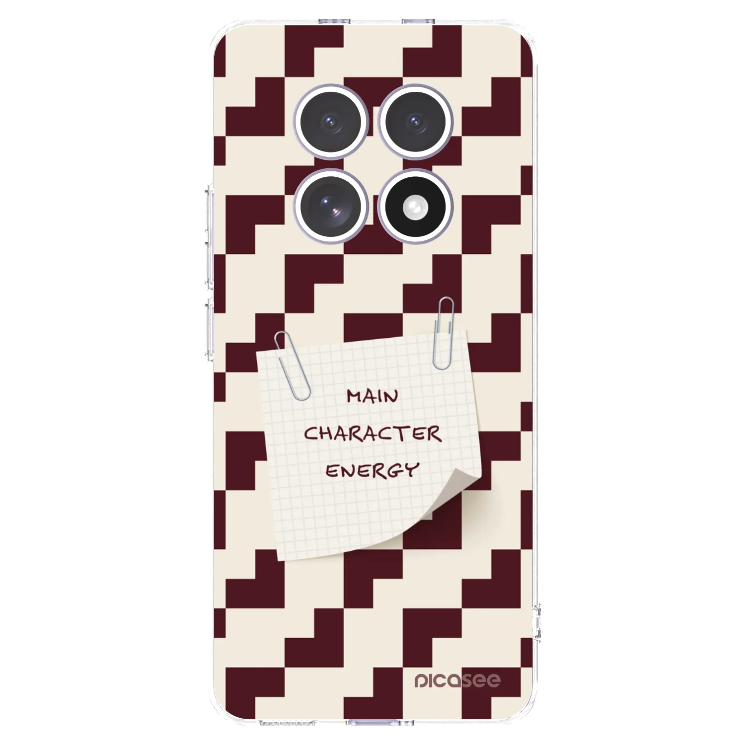 Picasee silikónový prehľadný obal pre Xiaomi Redmi Note 15 4G - Lead Role
