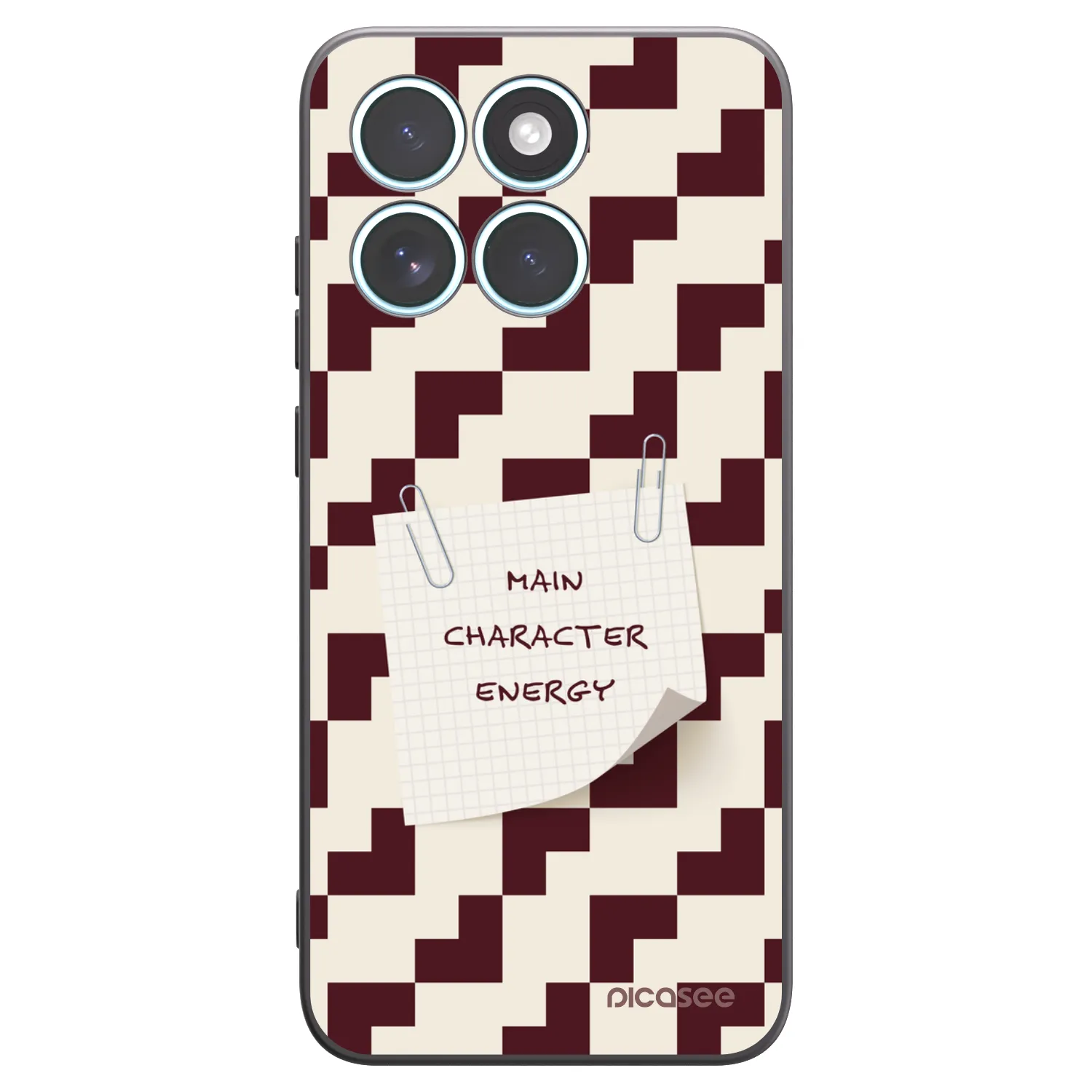 Picasee silikónový čierny obal pre Motorola Edge 70 Fusion - Lead Role