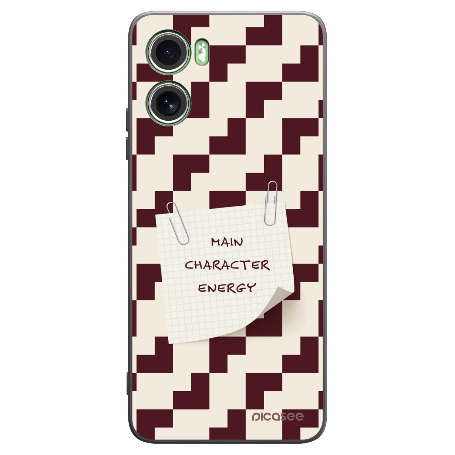 Picasee silikónový čierny obal pre Motorola Moto G06 - Lead Role