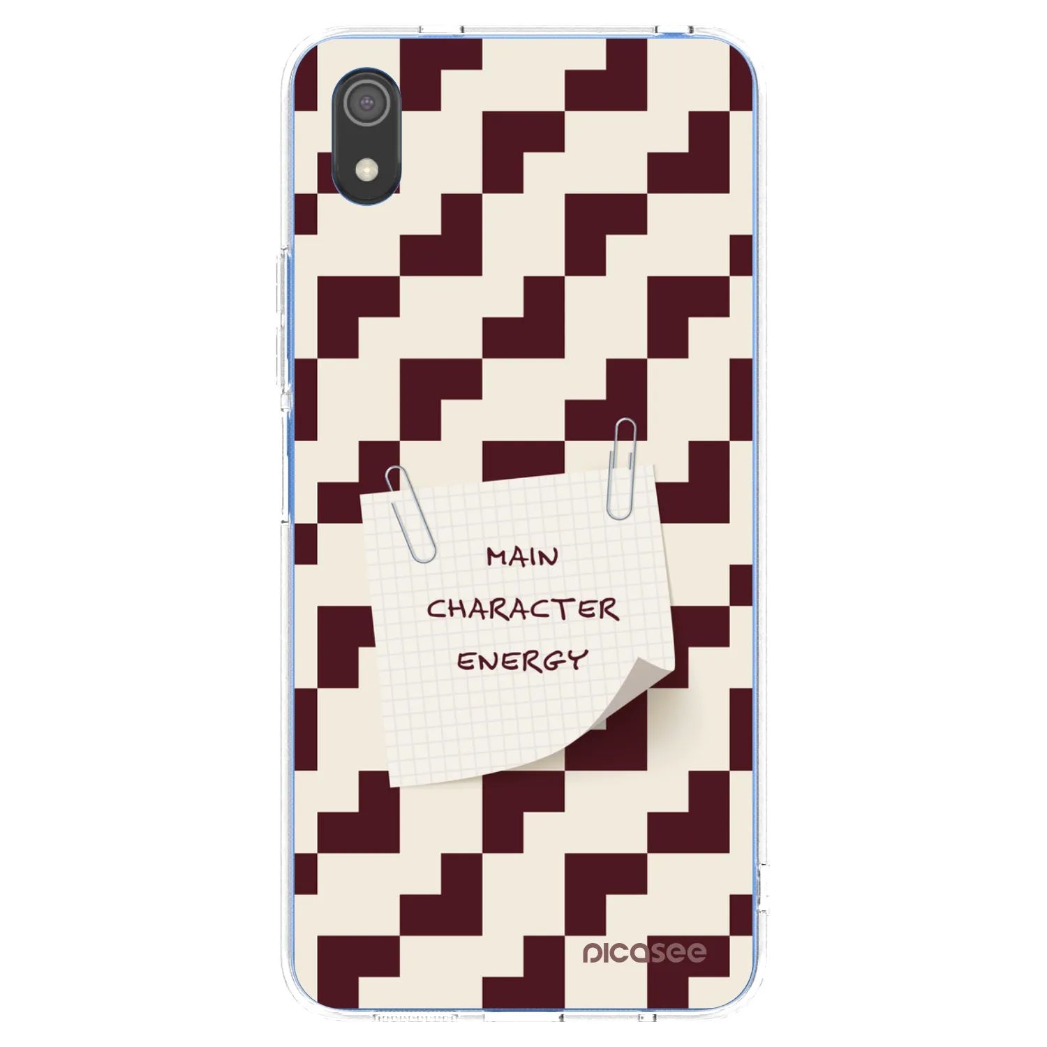 Picasee silikónový prehľadný obal pre Xiaomi Redmi 7A - Lead Role