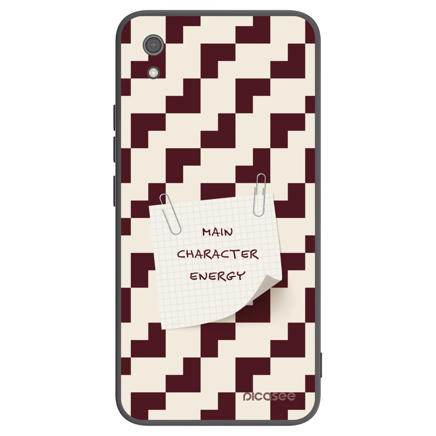 Picasee silikónový čierny obal pre Xiaomi Redmi 7A - Lead Role