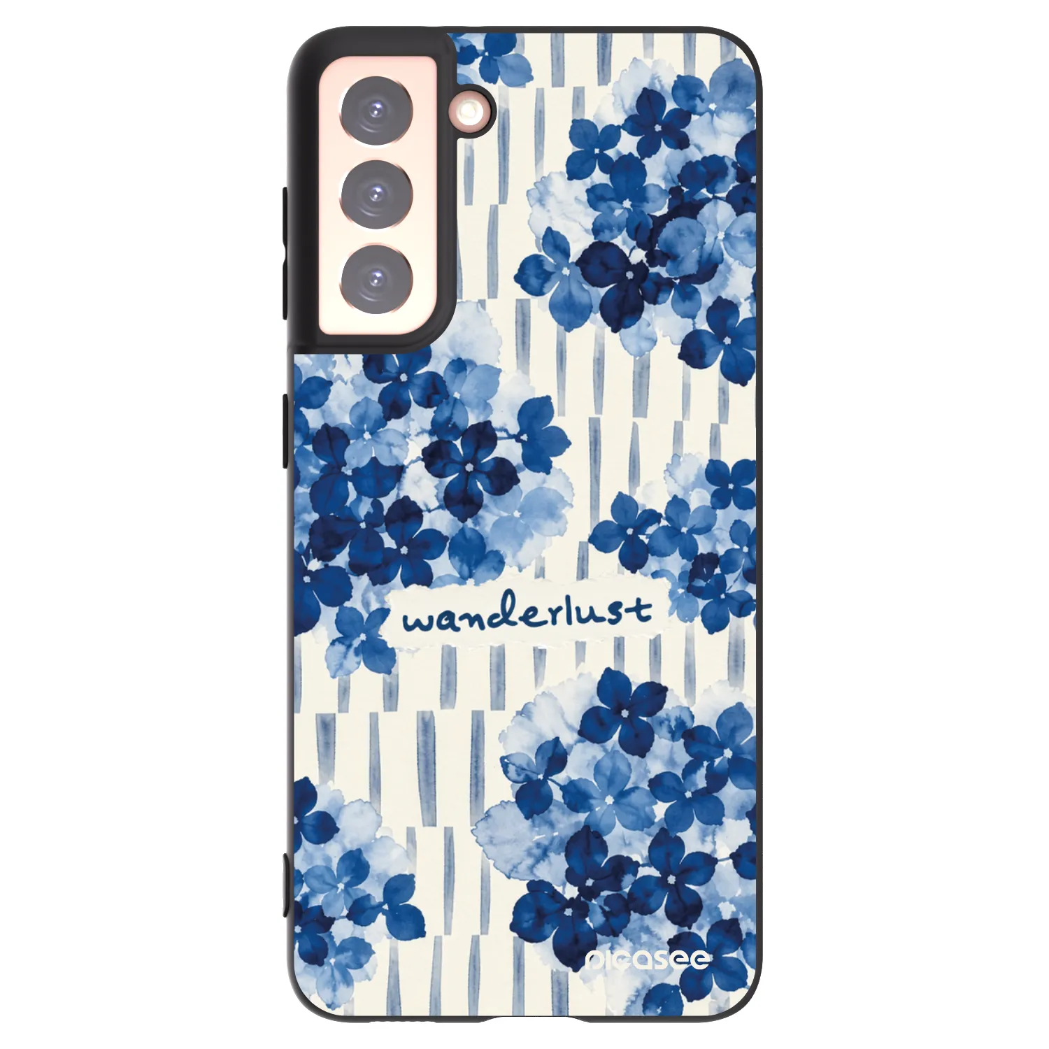 Picasee silikónový čierny obal pre Samsung Galaxy S21 5G G991B - Azorea