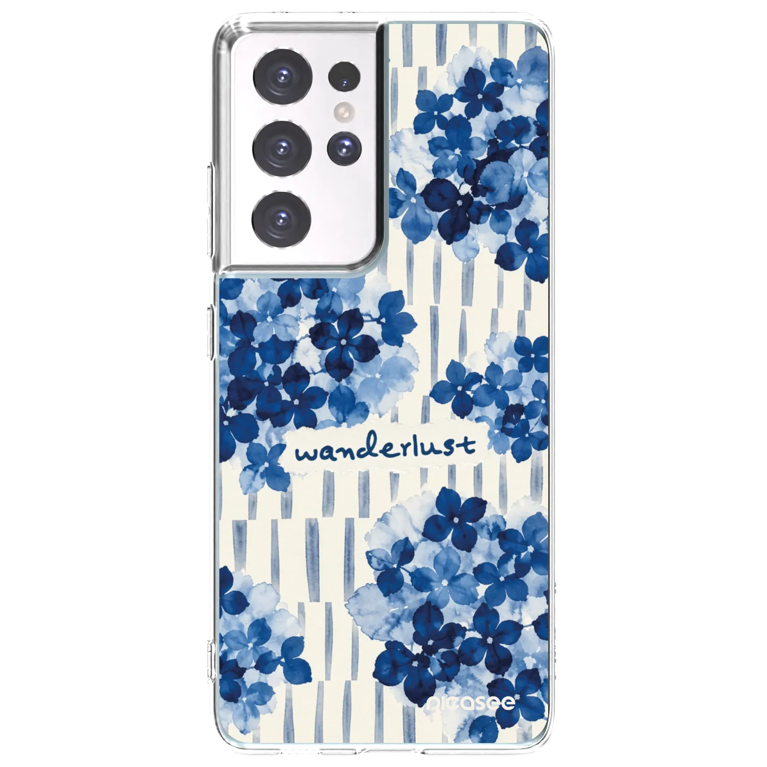 Picasee silikónový prehľadný obal pre Samsung Galaxy S21 Ultra 5G G998B - Azorea