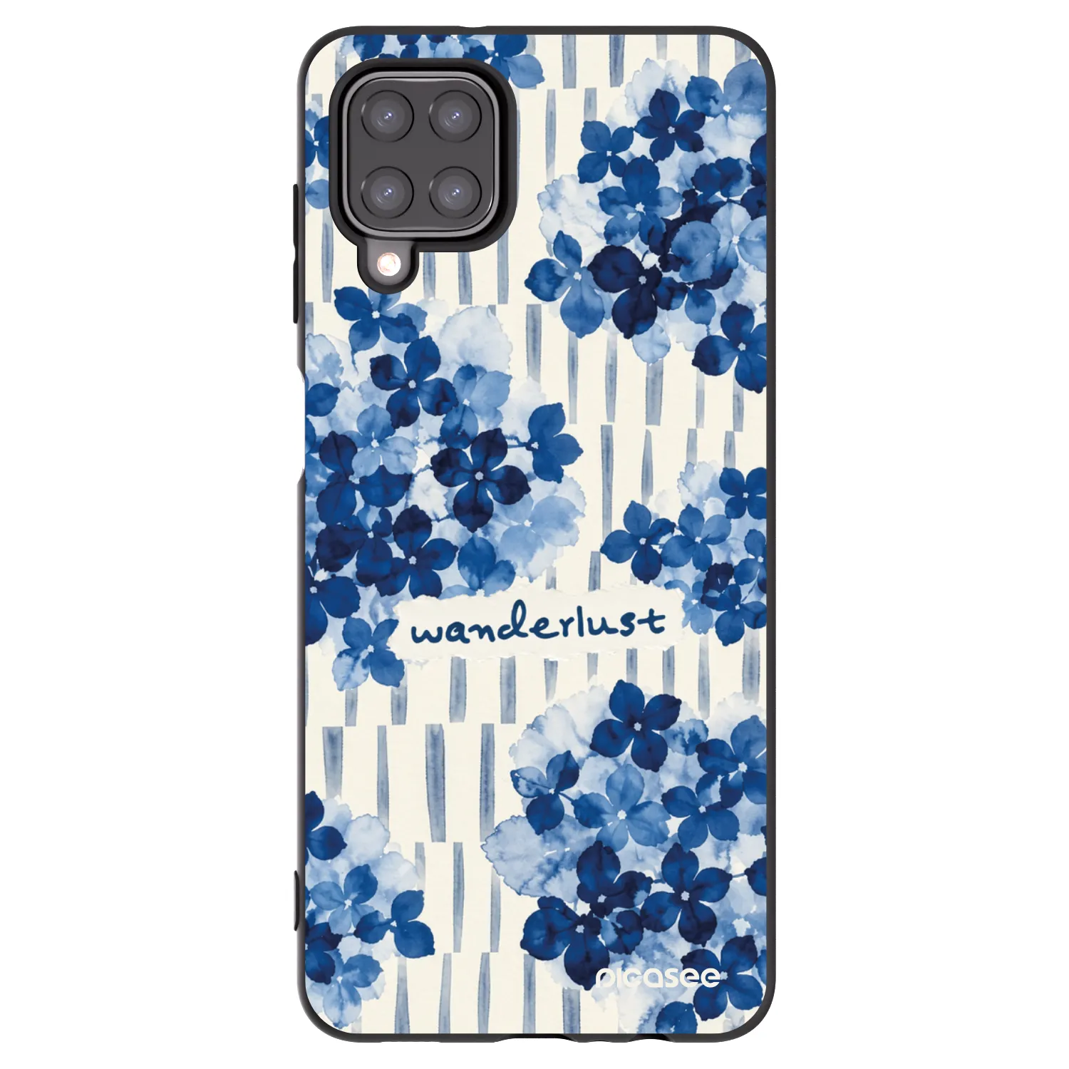 Picasee silikónový čierny obal pre Samsung Galaxy M12 M127F - Azorea