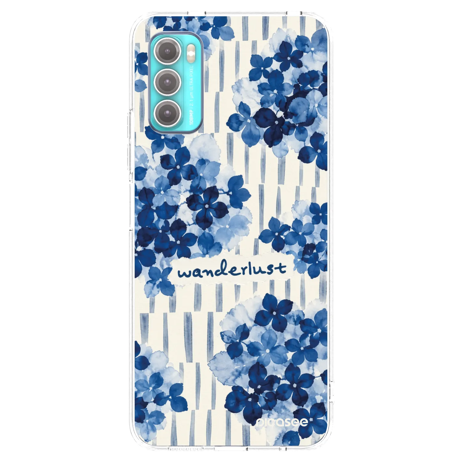 Picasee silikónový prehľadný obal pre Motorola Moto G60 - Azorea