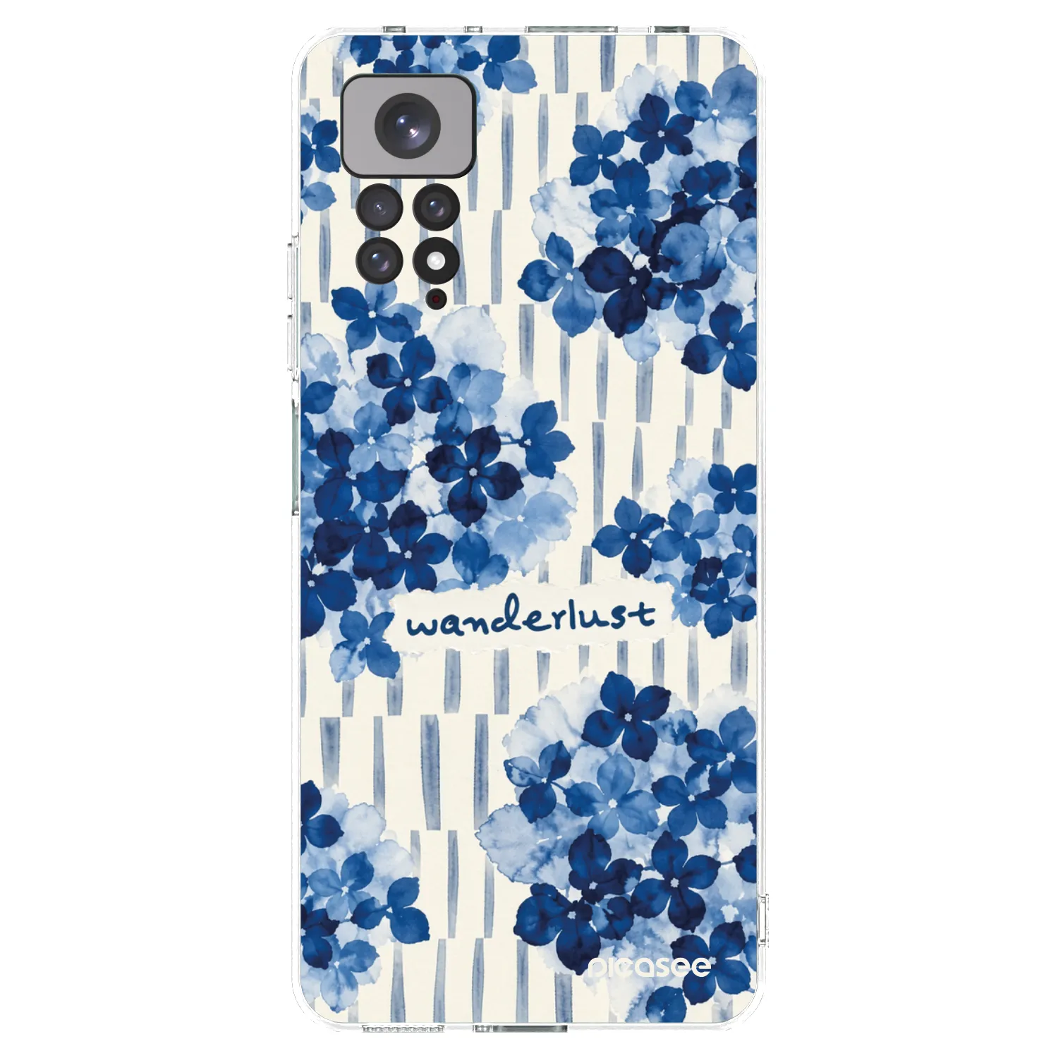 Picasee silikónový prehľadný obal pre Xiaomi Redmi Note 11 - Azorea