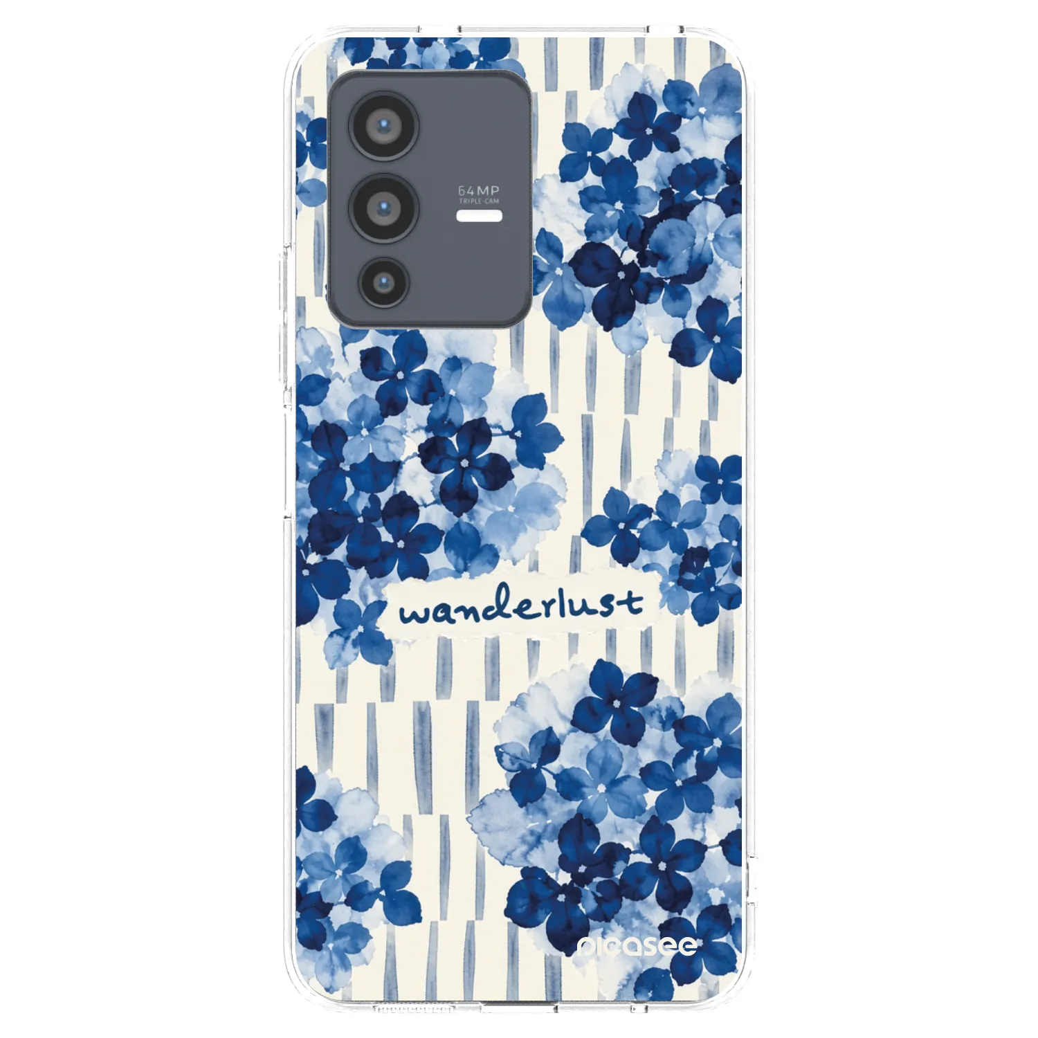 Picasee silikónový prehľadný obal pre Vivo V23 5G - Azorea