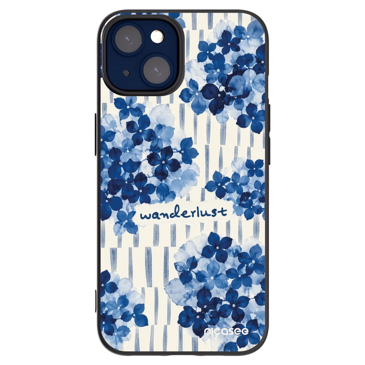 Picasee silikónový čierny obal pre Apple iPhone 14 - Azorea