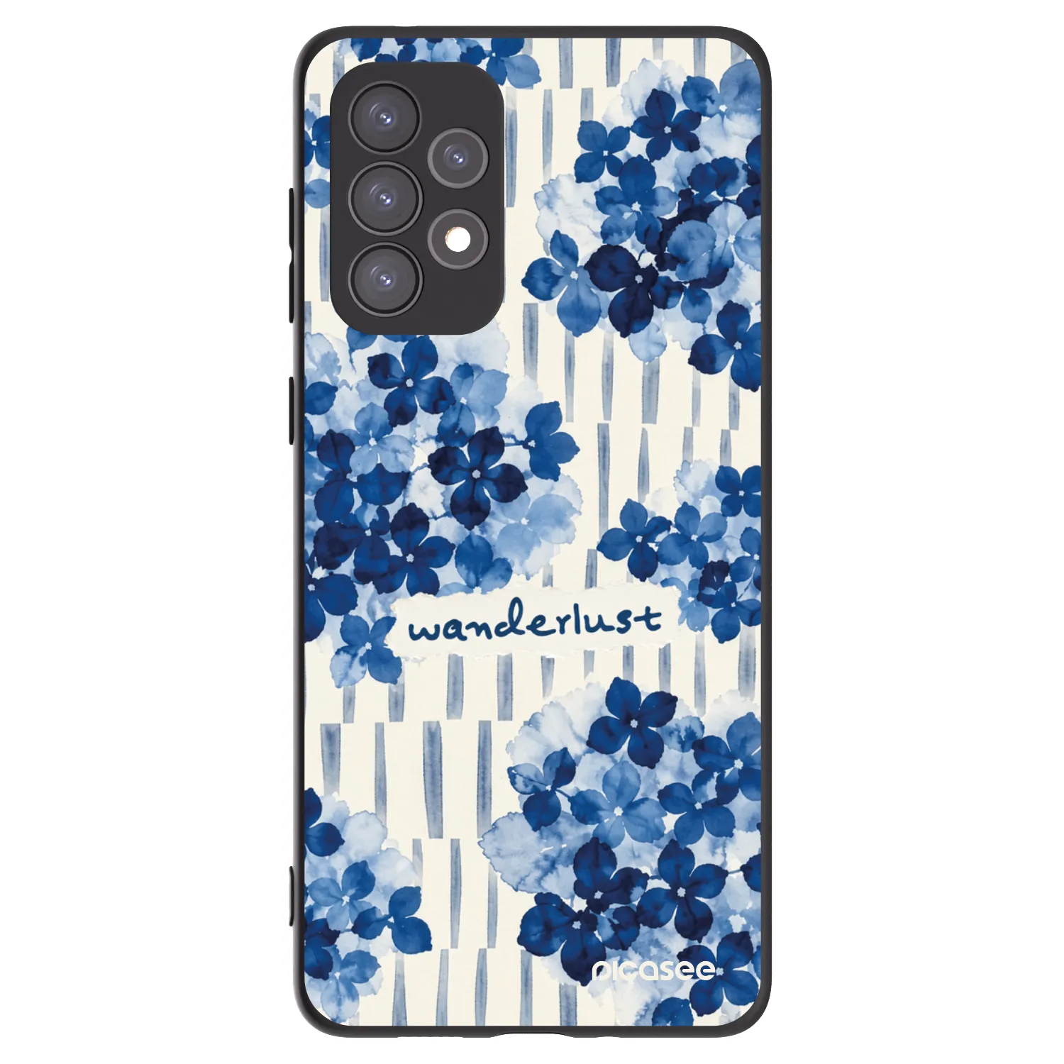 Picasee silikónový čierny obal pre Samsung Galaxy A73 5G - Azorea