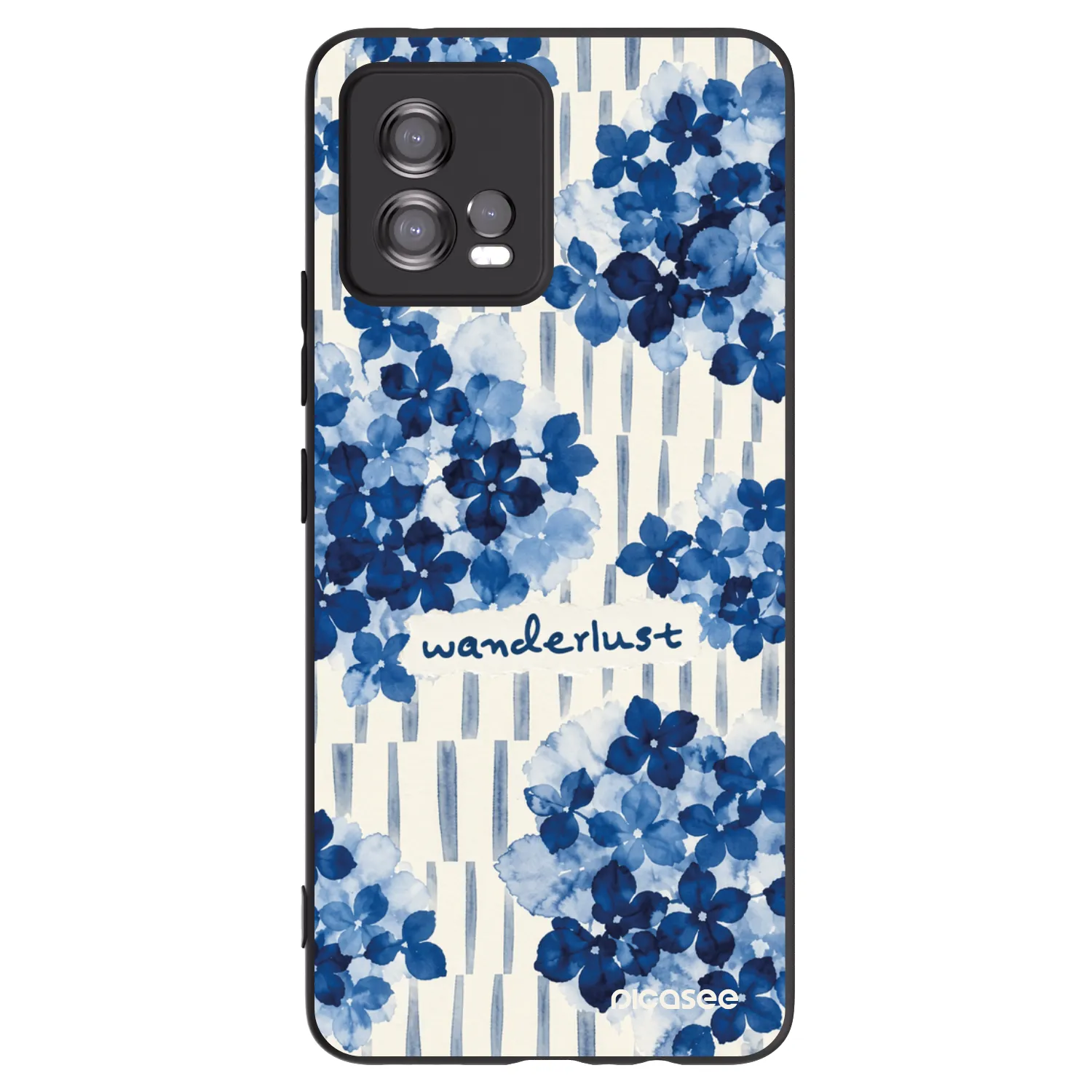 Picasee silikónový čierny obal pre Motorola Moto G72 - Azorea