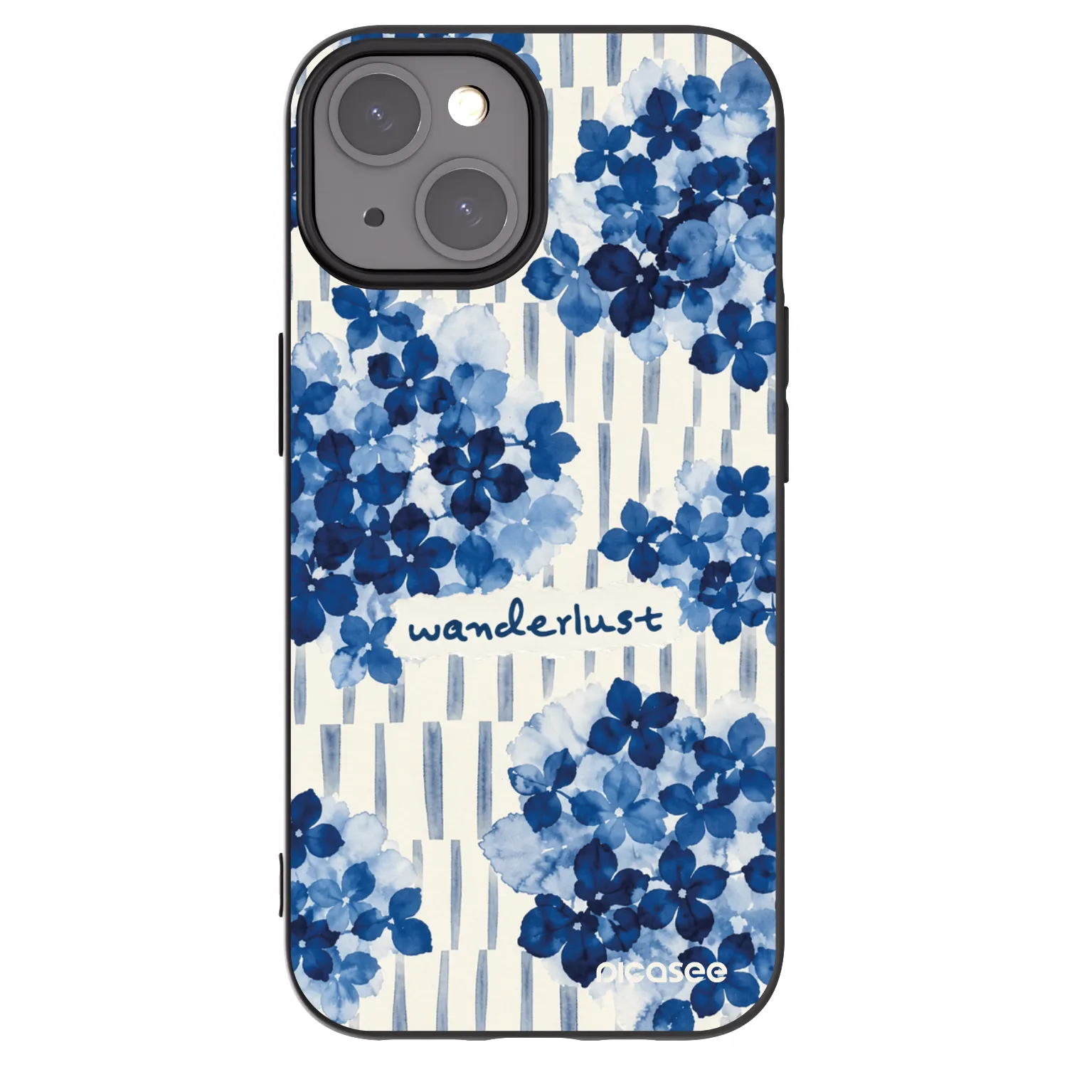 Picasee silikónový čierny obal pre Apple iPhone 15 - Azorea