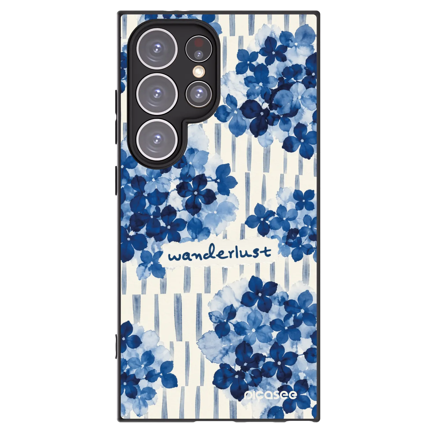 Picasee silikónový čierny obal pre Samsung Galaxy S24 Ultra S928B 5G - Azorea