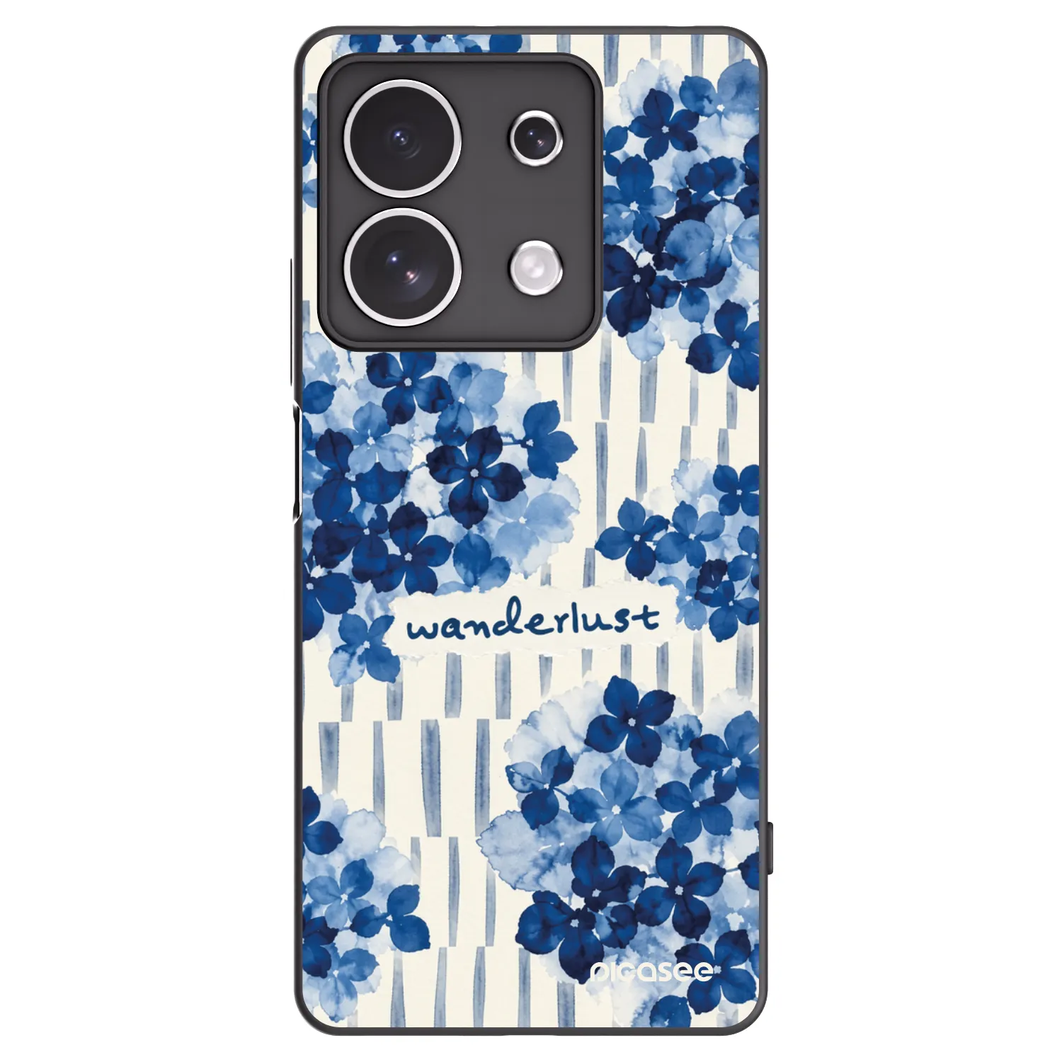 Picasee silikónový čierny obal pre Xiaomi Redmi Note 13 4G - Azorea