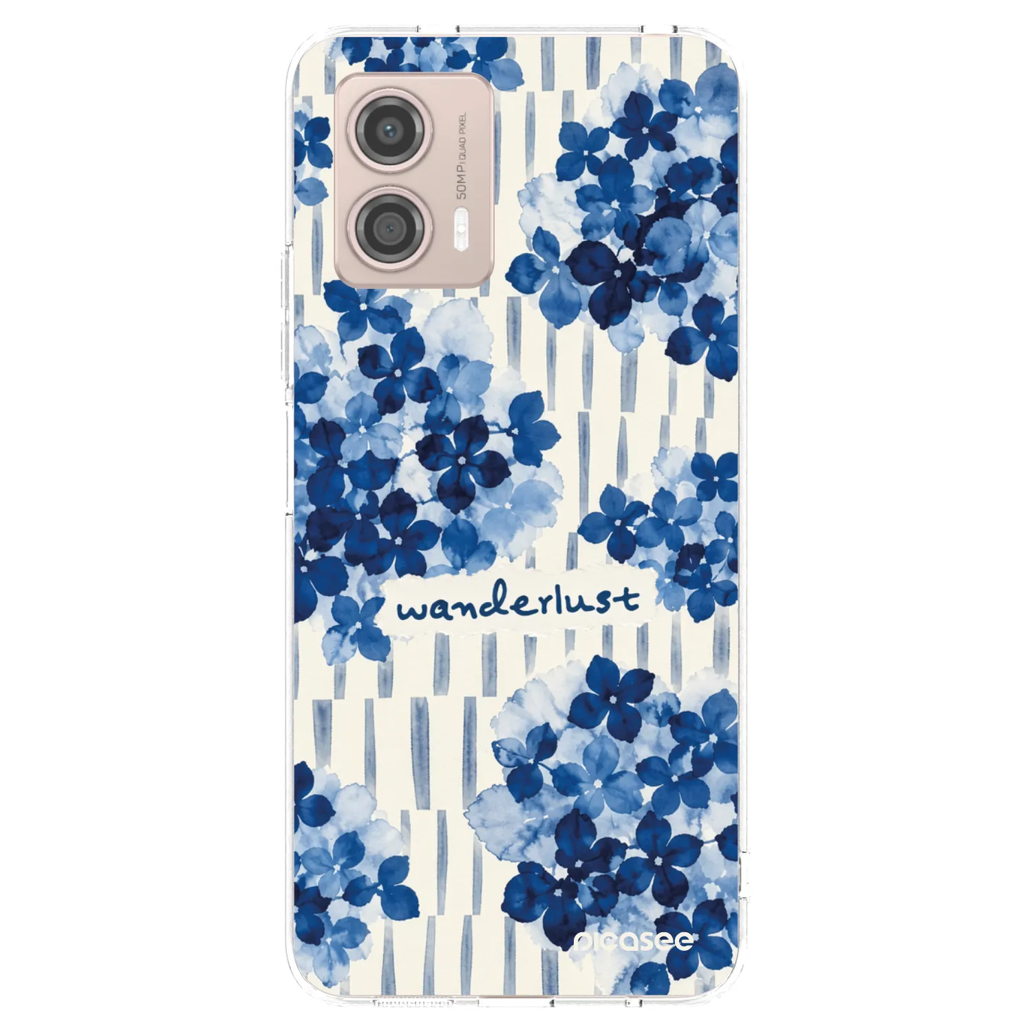 Picasee silikónový prehľadný obal pre Motorola Moto G53 5G - Azorea