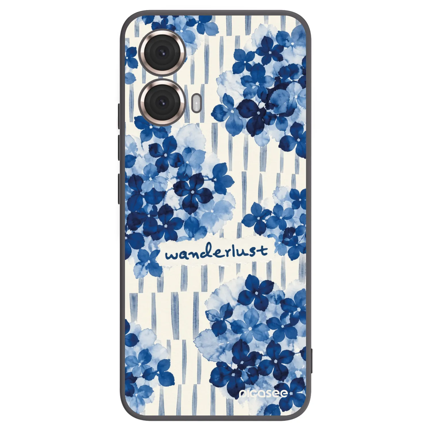 Picasee silikónový čierny obal pre Motorola Moto G85 - Azorea