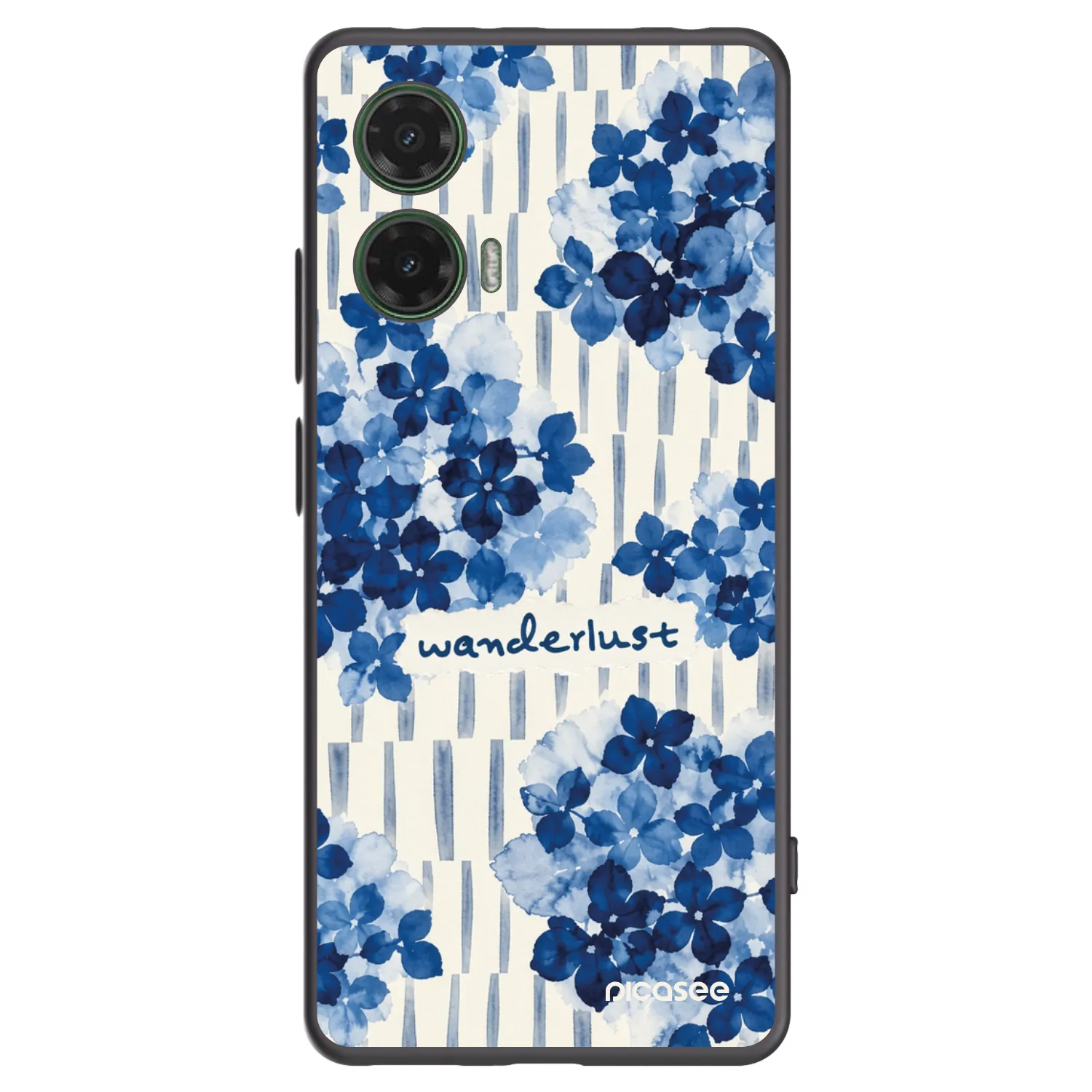 Picasee silikónový čierny obal pre Motorola Moto G35 5G - Azorea