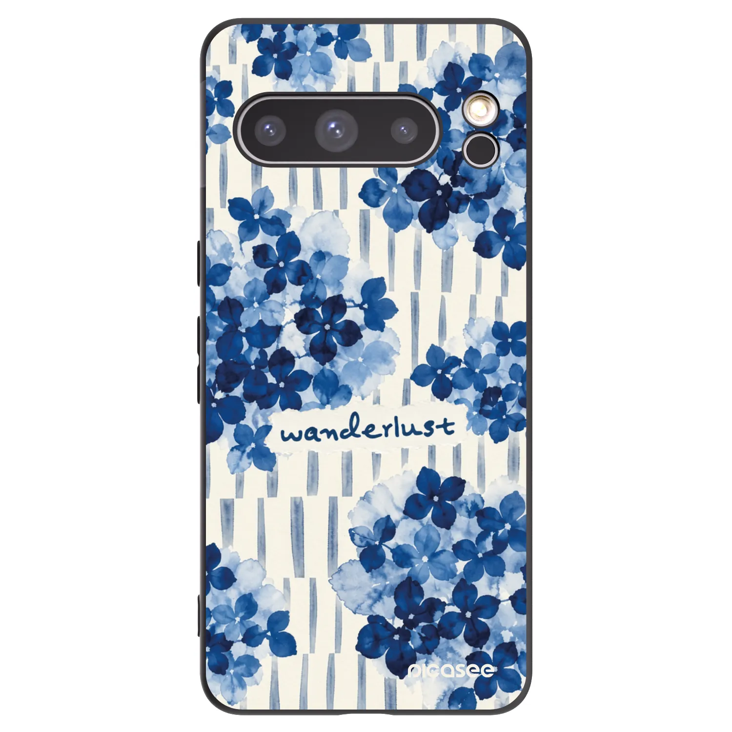 Picasee silikónový čierny obal pre Google Pixel 8 Pro - Azorea