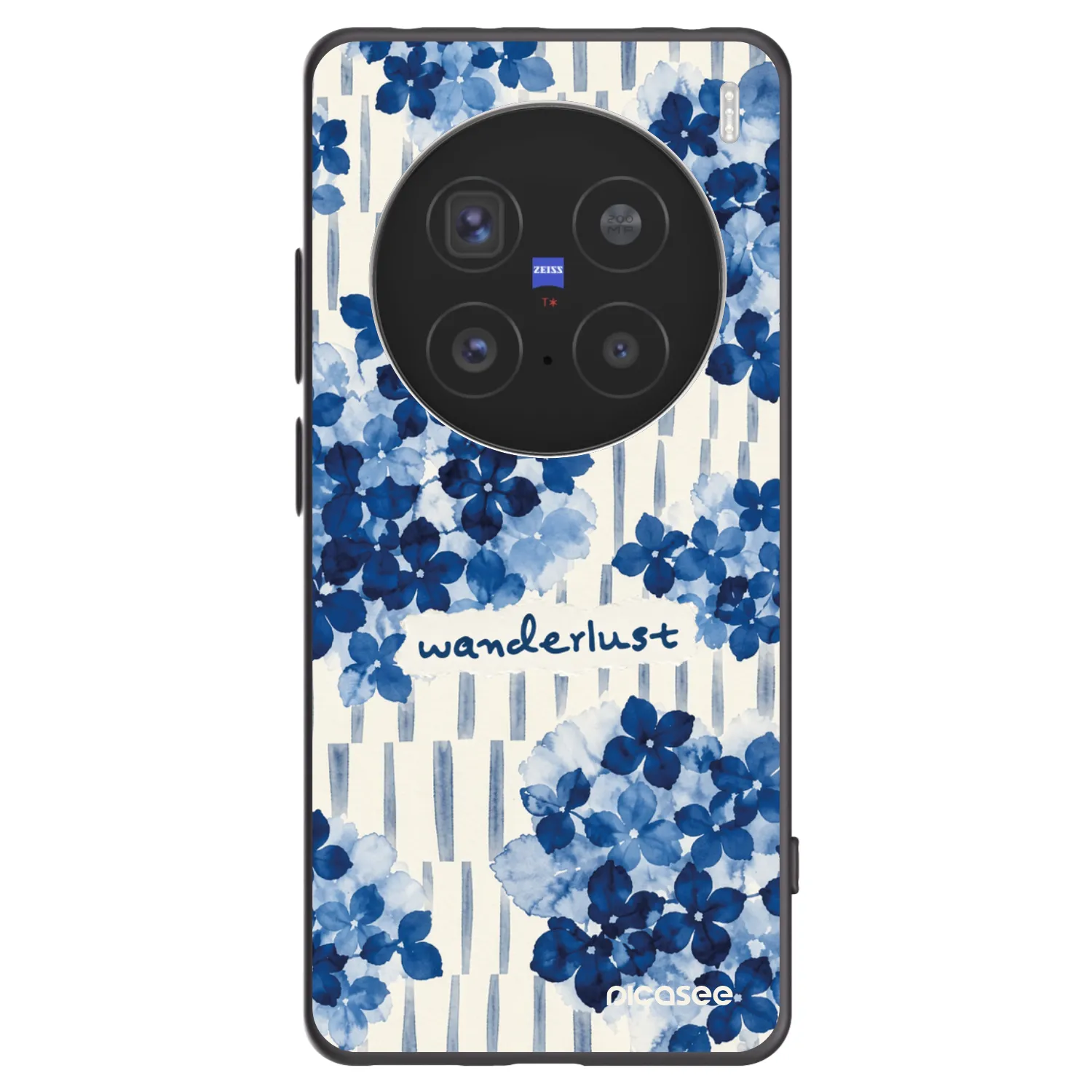Picasee silikónový čierny obal pre Vivo X200 Pro - Azorea