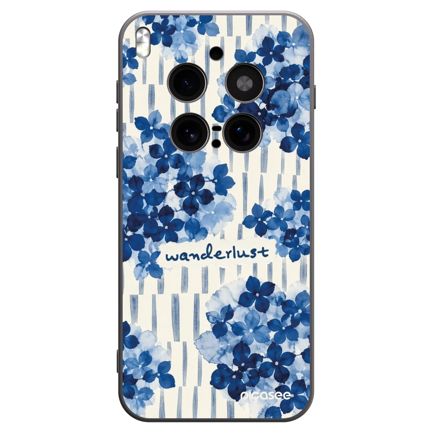 Picasee silikónový čierny obal pre Vivo X300 Pro - Azorea