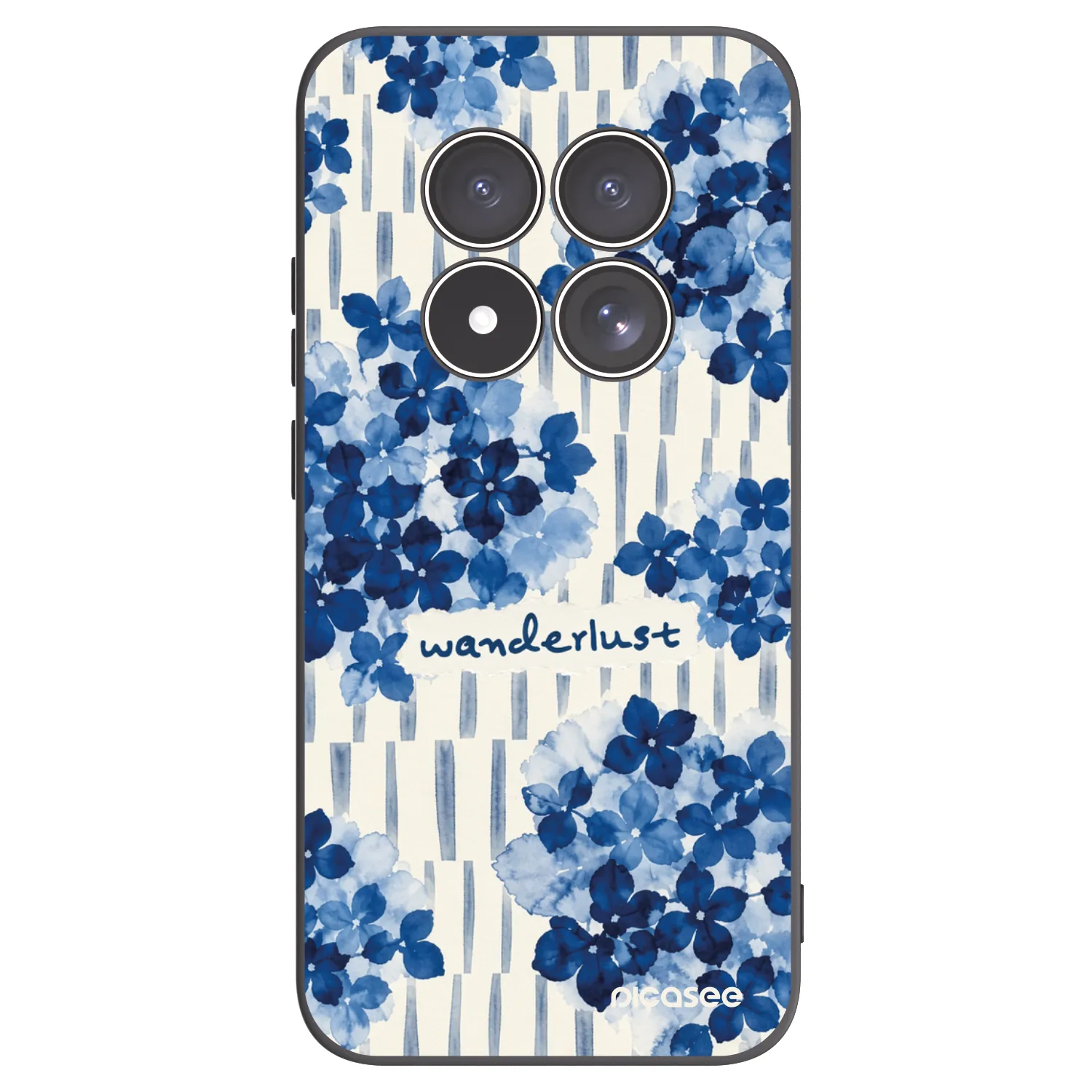 Picasee silikónový čierny obal pre Xiaomi Redmi Note 15 Pro 5G - Azorea