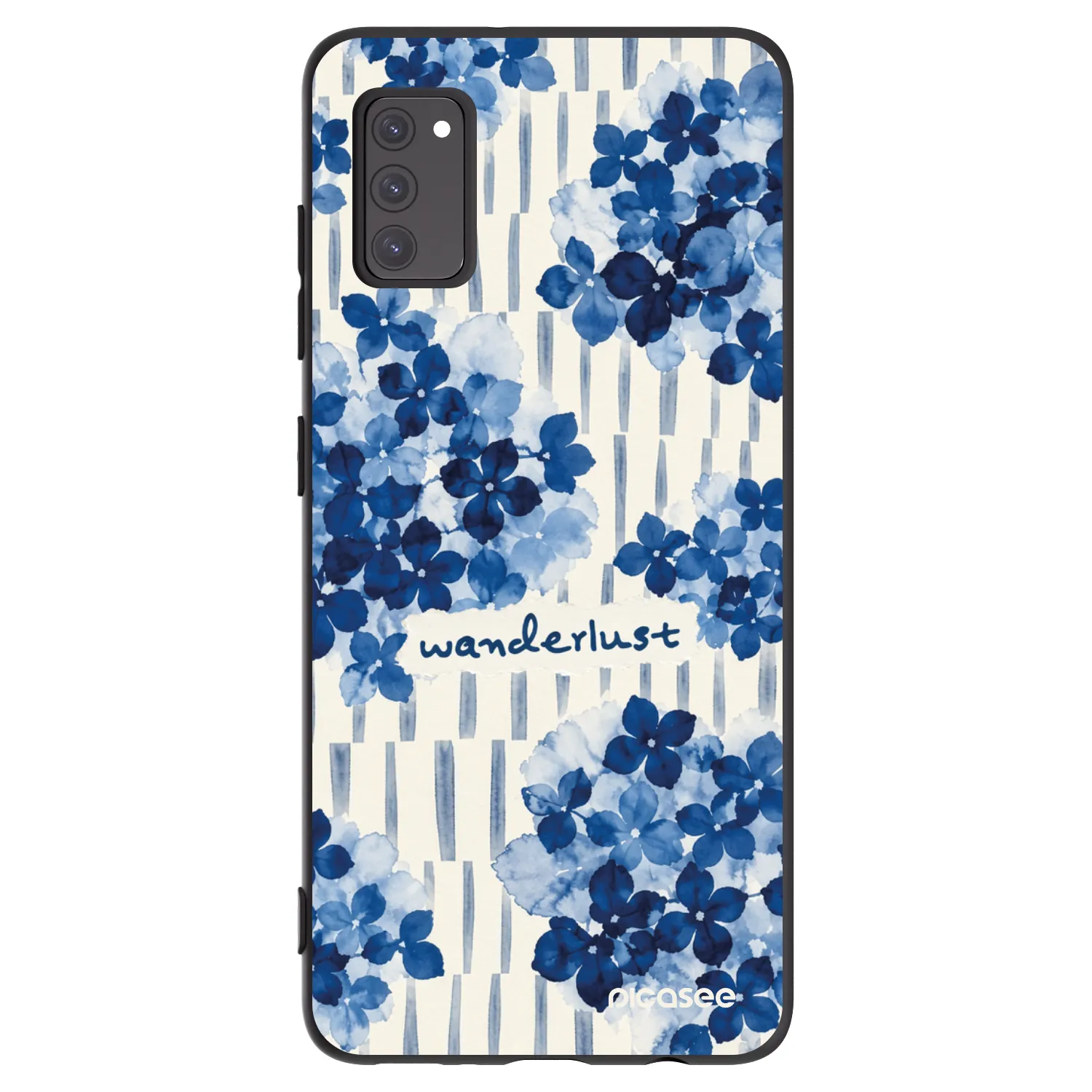 Picasee silikónový čierny obal pre Samsung Galaxy A41 A415F - Azorea