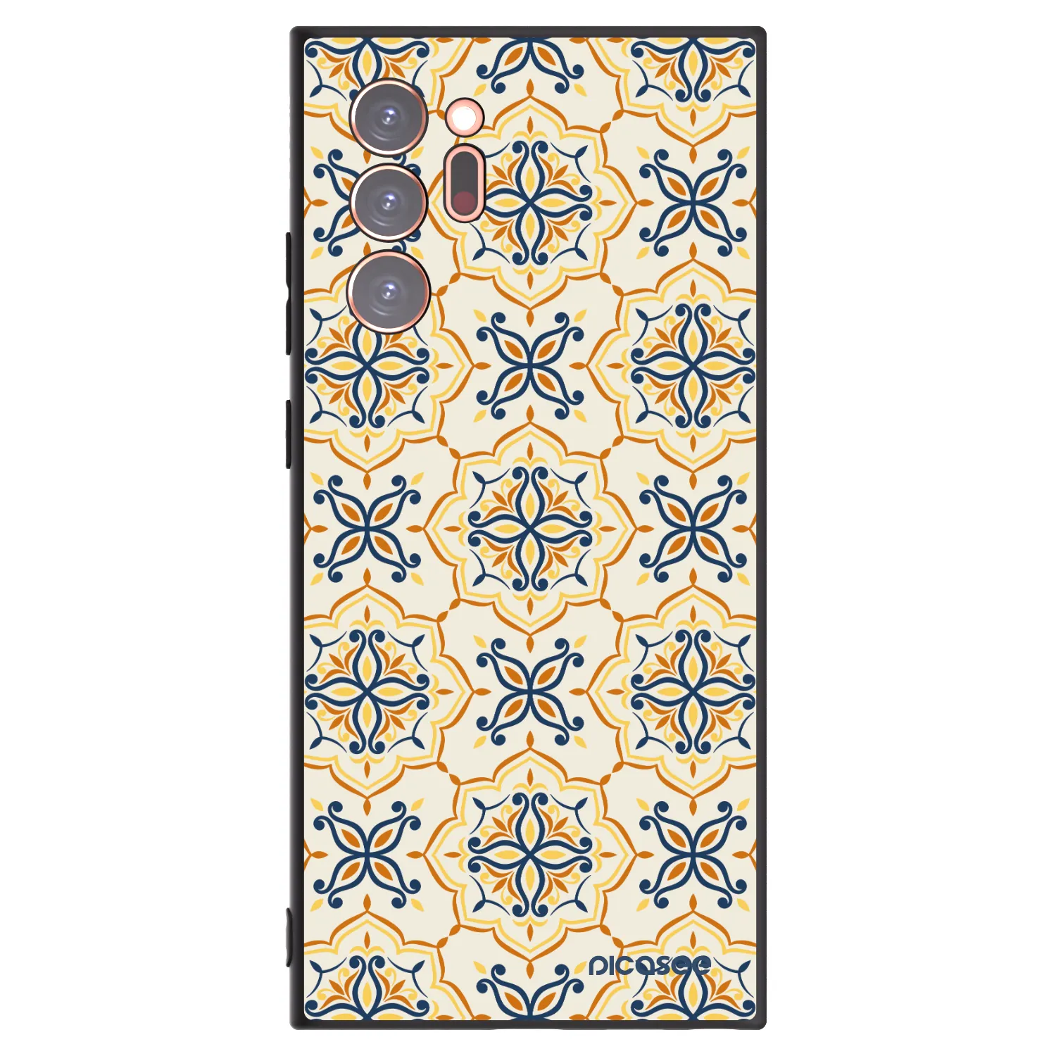 Picasee silikónový čierny obal pre Samsung Galaxy Note 20 Ultra - Majolica