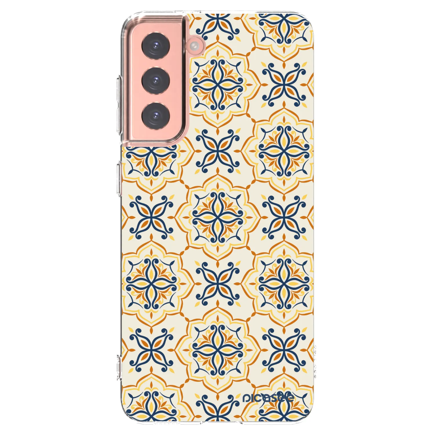 Picasee silikónový prehľadný obal pre Samsung Galaxy S21 5G G991B - Majolica