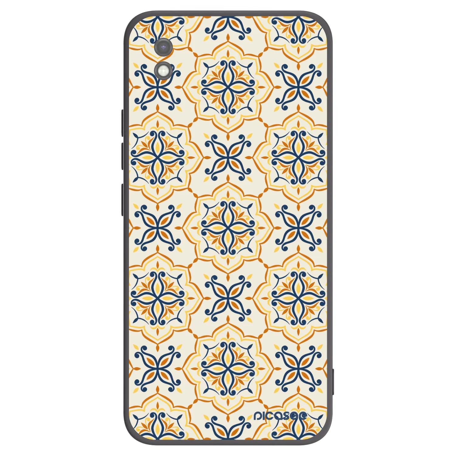 Picasee silikónový čierny obal pre Xiaomi Redmi 9AT - Majolica