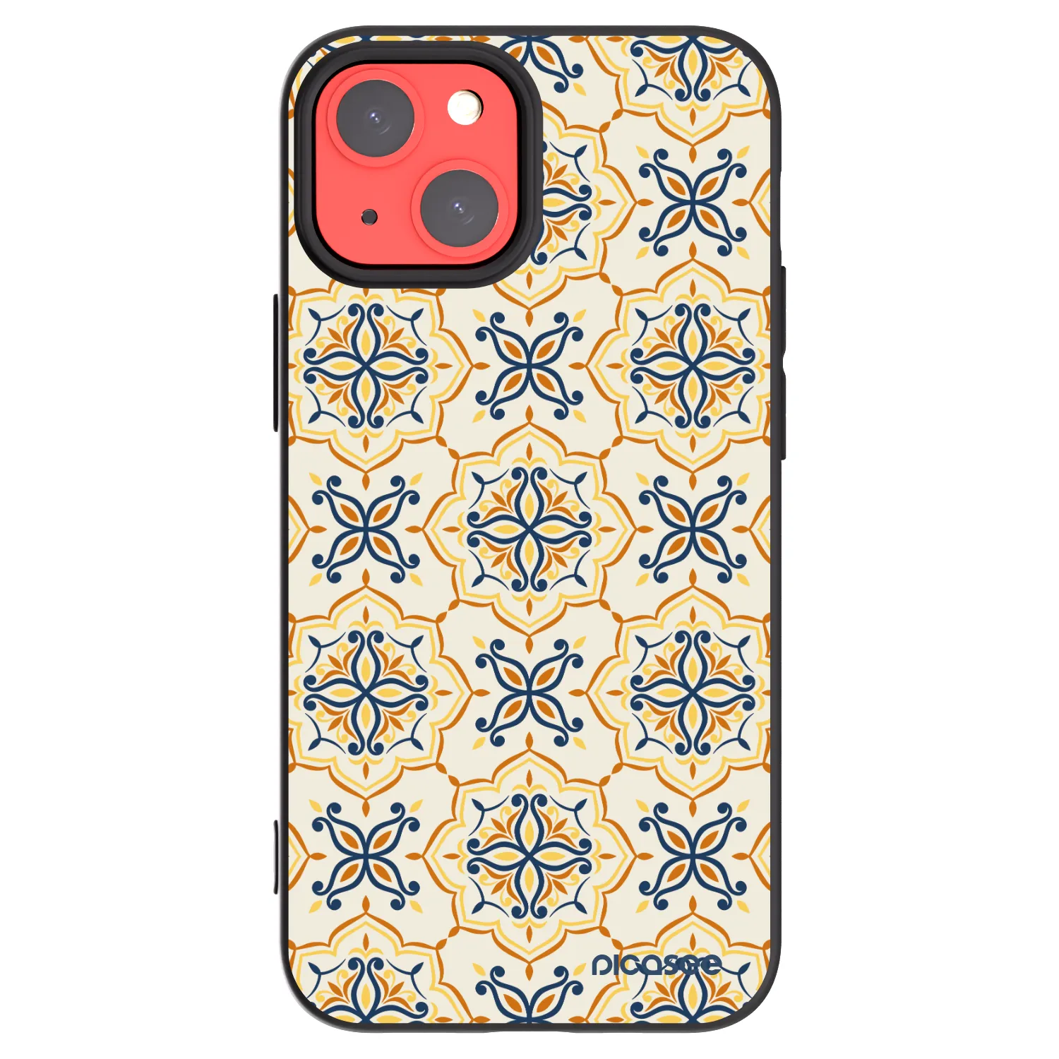 Picasee silikónový čierny obal pre Apple iPhone 13 mini - Majolica